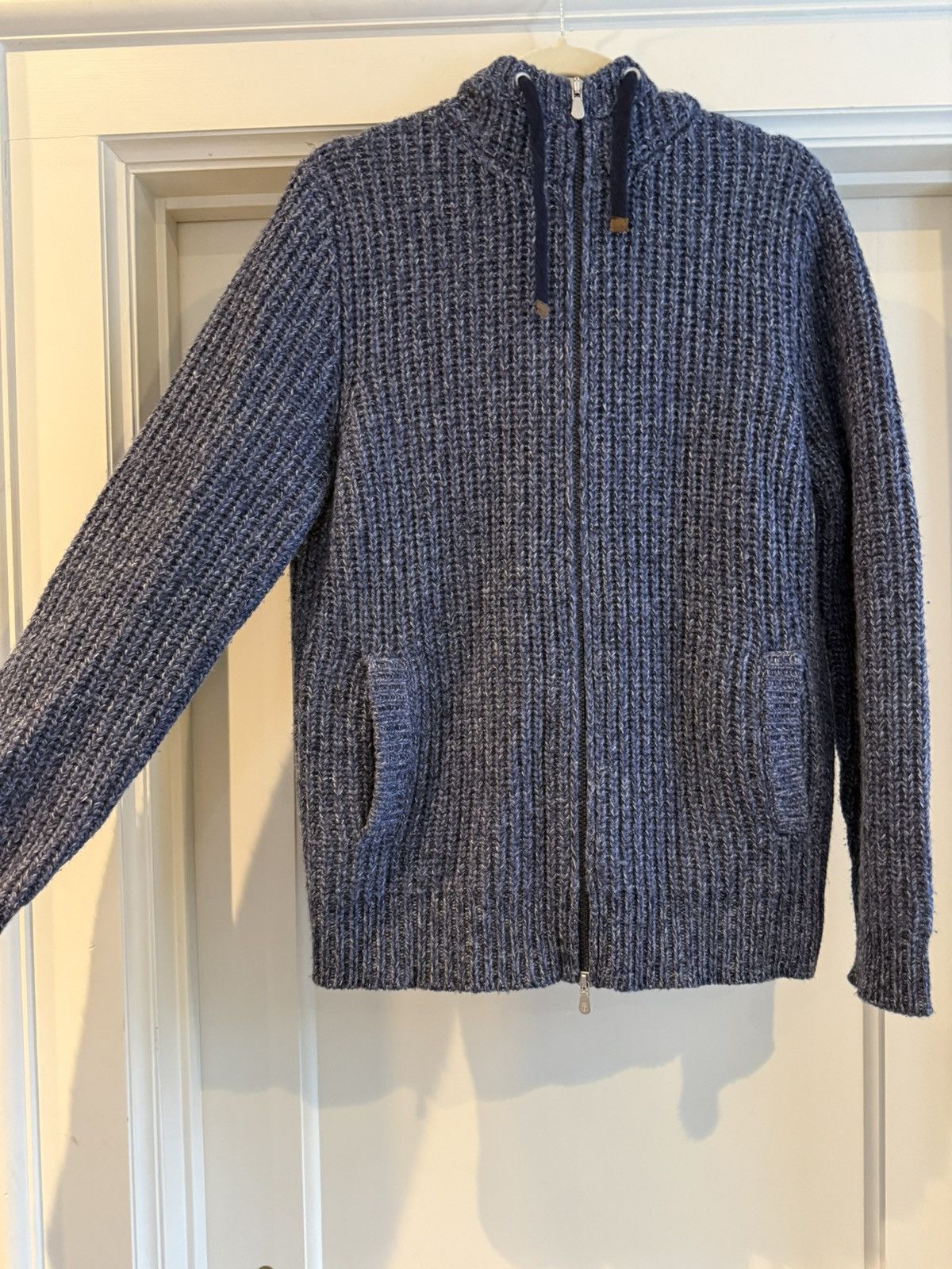Brunello Cucinelli Brunello Cucinelli Knit Cashmere Zip Hoodie Size US M / EU 48-50 / 2 - 3 Thumbnail