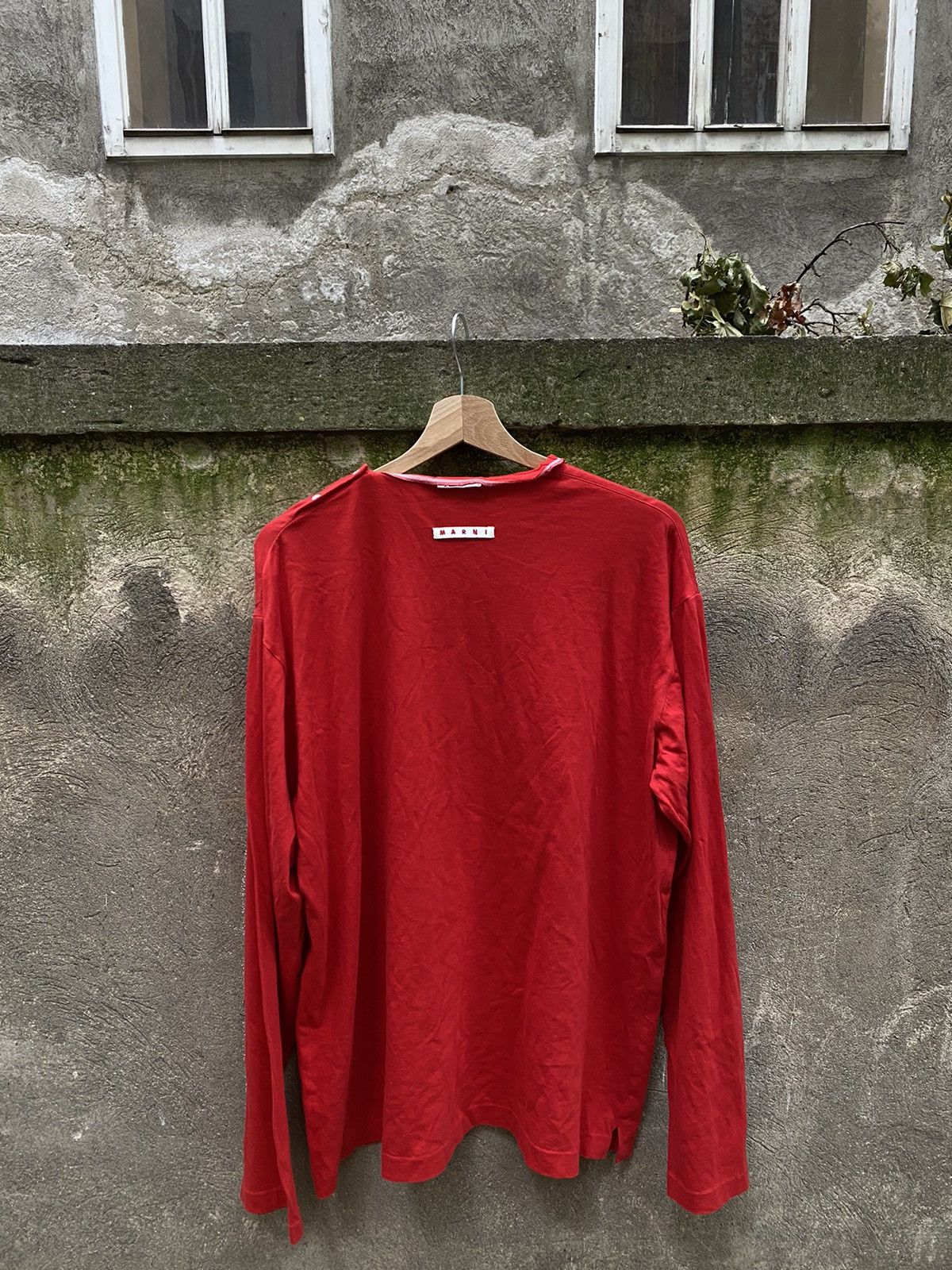 Marni Marni Embroidered Logo Longsleeve Size US XL / EU 56 / 4 - 3 Thumbnail