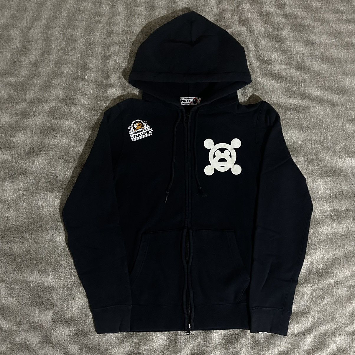 Bape Baby Milo Pirates Zip Up Hoodie Size S / US 4 / IT 40 - 1 Thumbnail