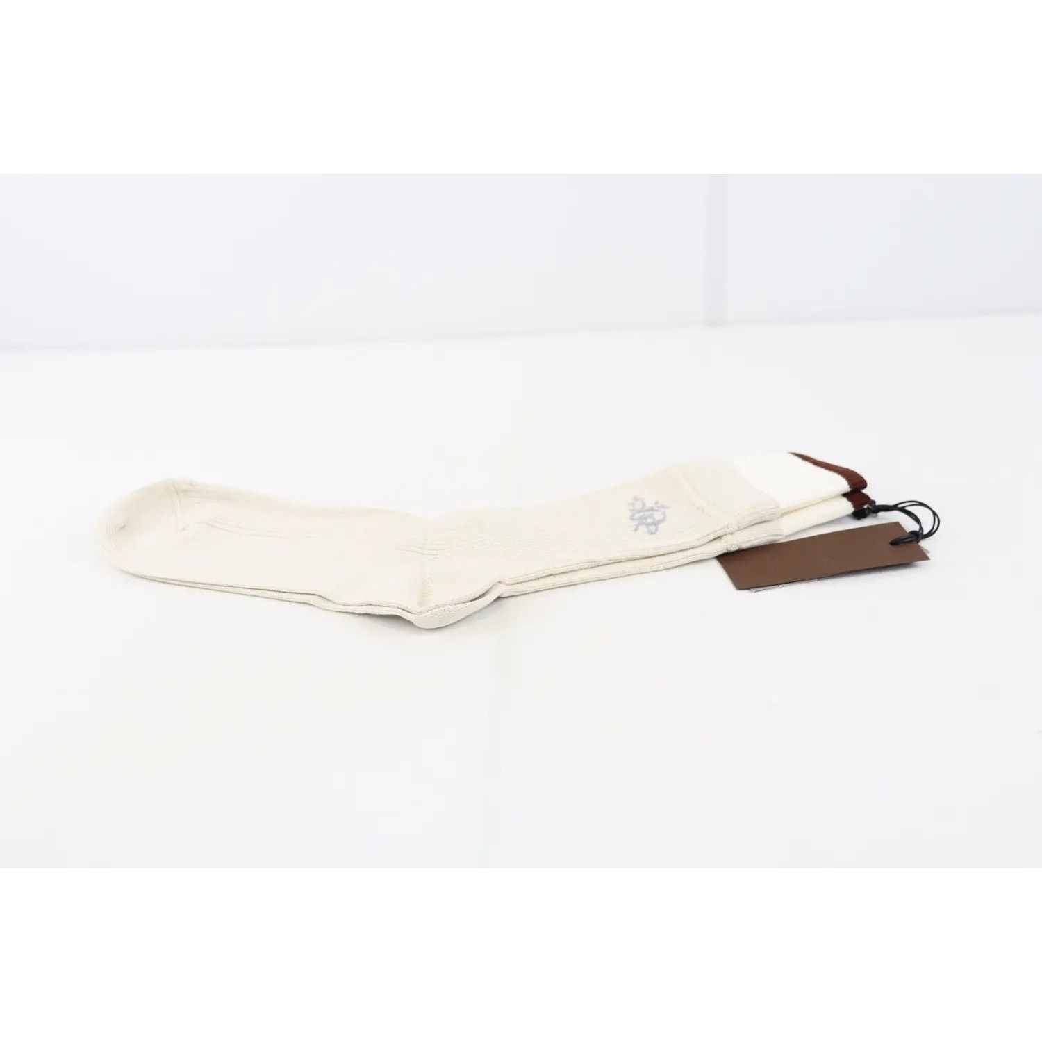 Dior × Travis Scott o1rshd1 Q:3 / Size: M / Logo Cactus Jack Socks in Ivory Size ONE SIZE - 2 Thumbnail