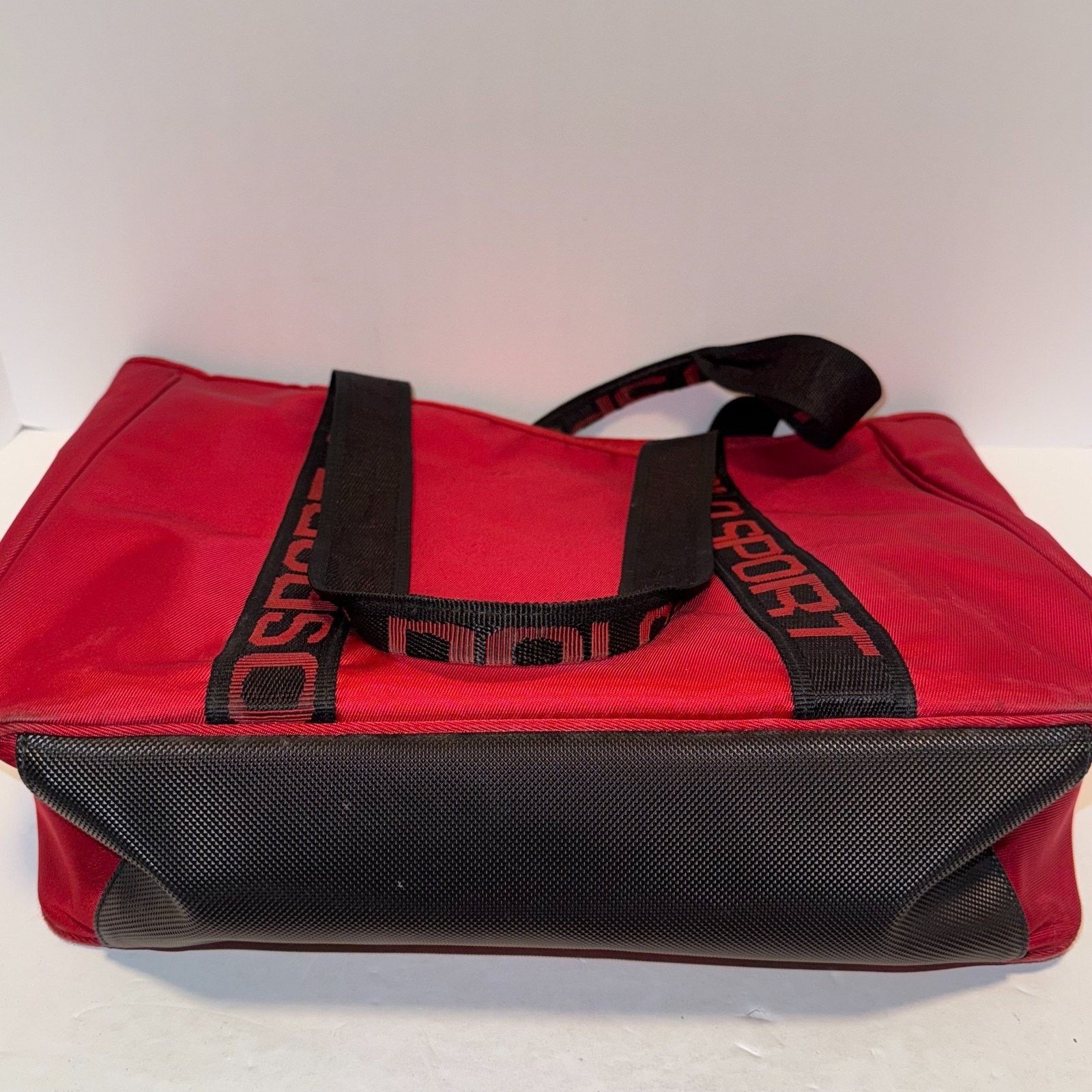 Polo Ralph Lauren Vintage Red POLO Sport RALPH LAUREN Tote Bag 90s Y2K 2000 Size ONE SIZE - 7 Thumbnail