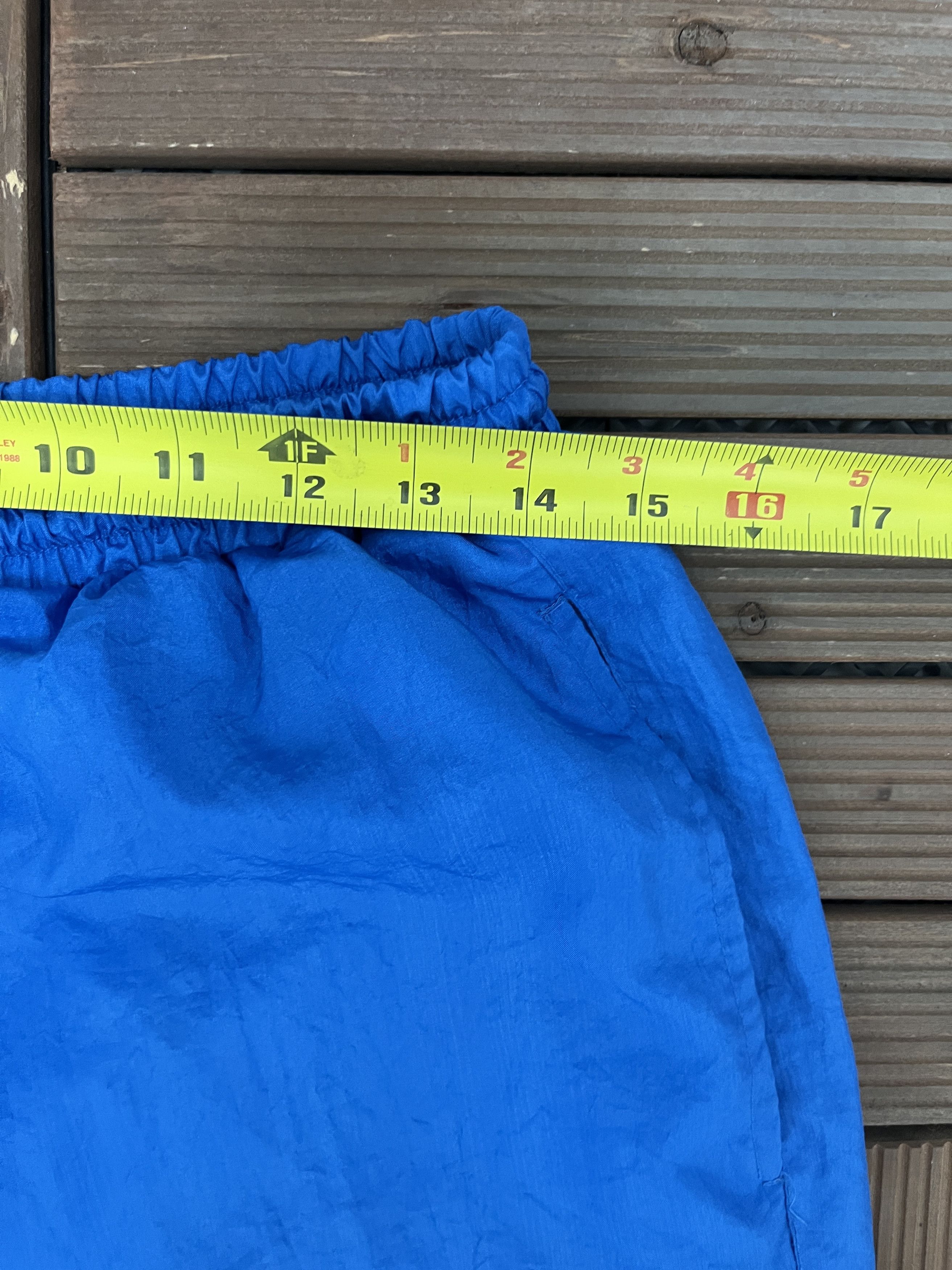 Vintage Plain Blue Vintage Lined Track Pants Size US 30 / EU 46 - 6 Thumbnail