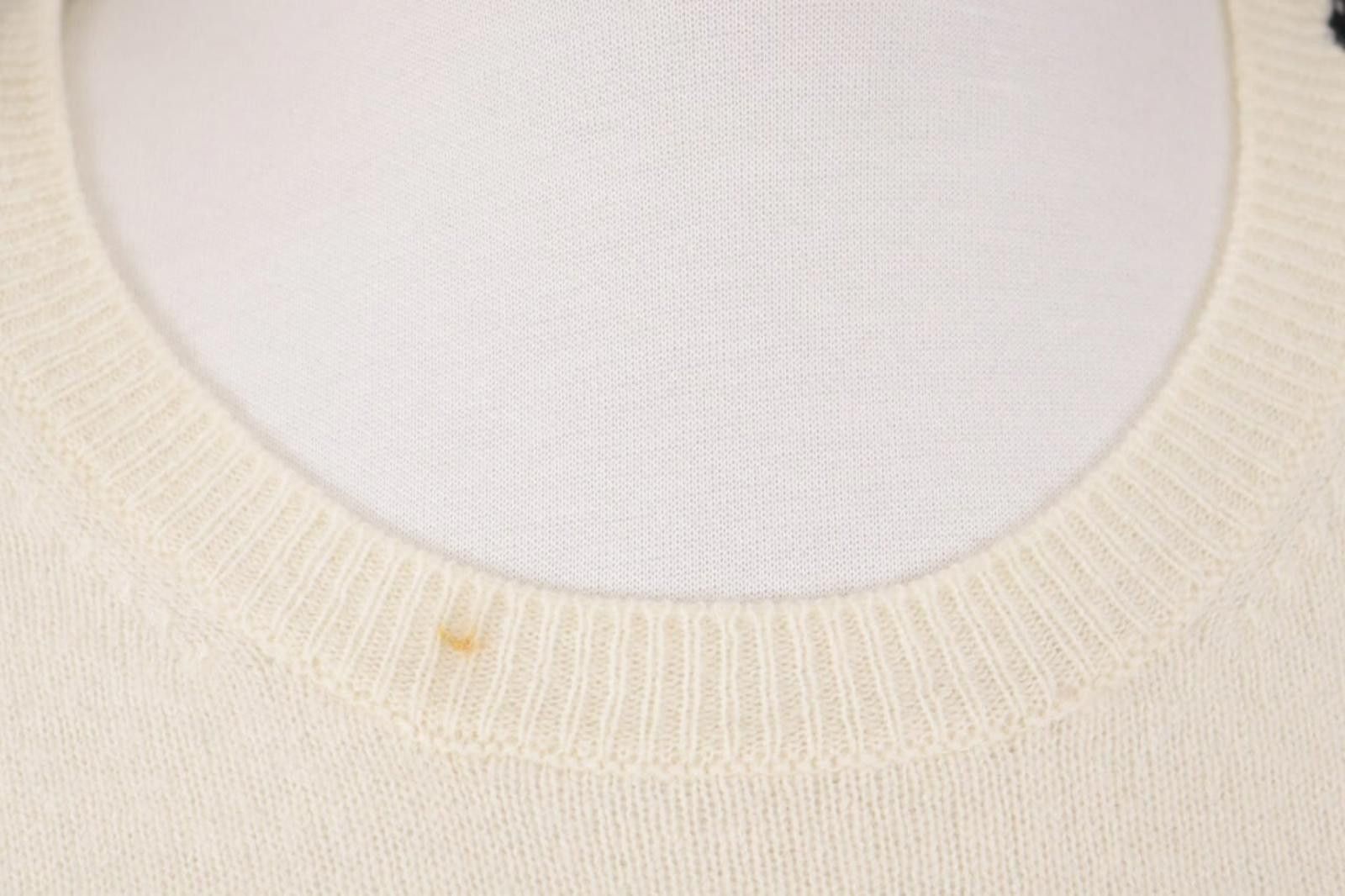 The Kooples The Kooples Beige Wool Cashmere Knit Sweater Size XS Size XS / US 0-2 / IT 36-38 - 4 Thumbnail