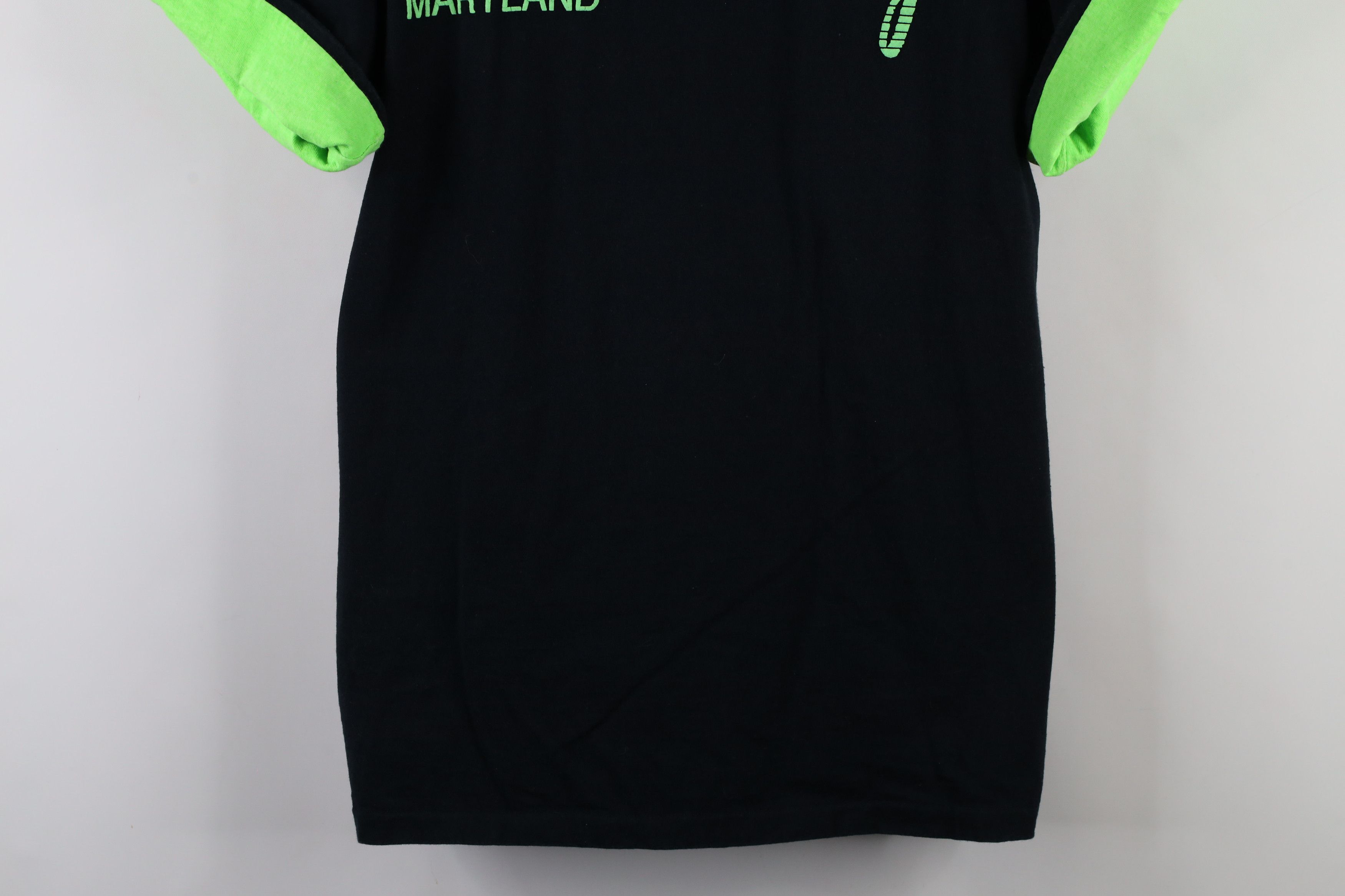 Vintage Vintage 90s Out Cuffed Ocean City Maryland T-Shirt Black USA Size US XL / EU 56 / 4 - 3 Thumbnail
