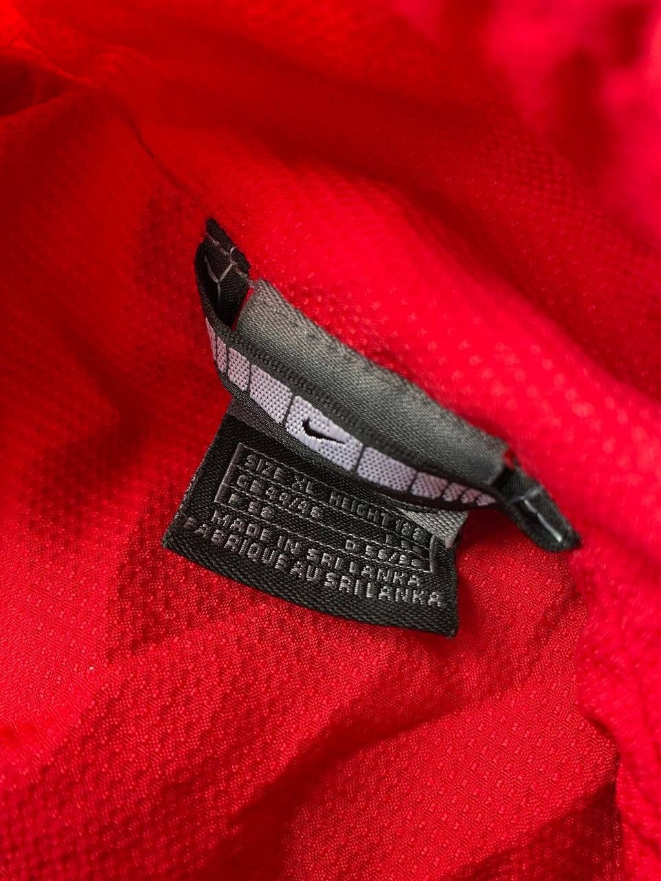 Nike × Vintage Vintage Nike Swoosh Red Olympic Nylon Jacket Y2K XL Size US XL / EU 56 / 4 - 5 Thumbnail