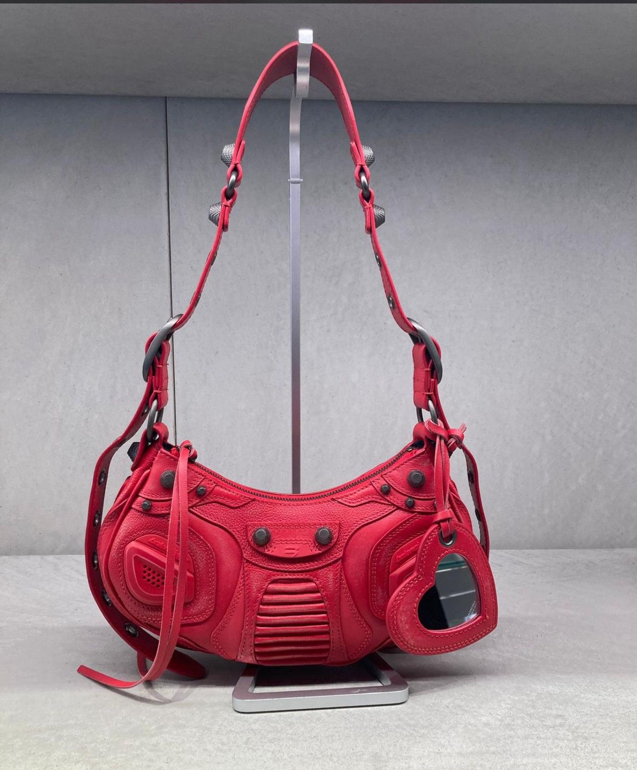 Balenciaga le cagole shoulder bag xs red Size ONE SIZE - 1 Thumbnail