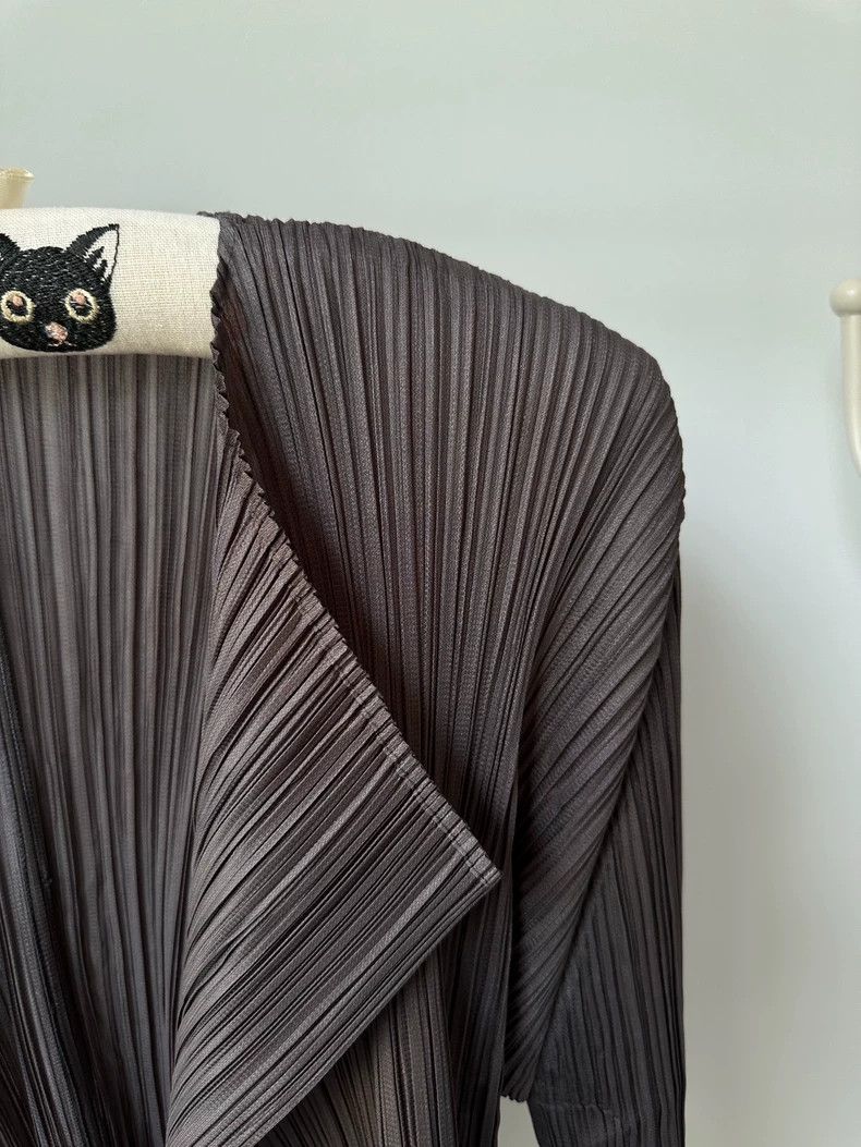 Issey Miyake Issey Miyake size:4 Brown cardigan Size M / US 6-8 / IT 42-44 - 3 Thumbnail
