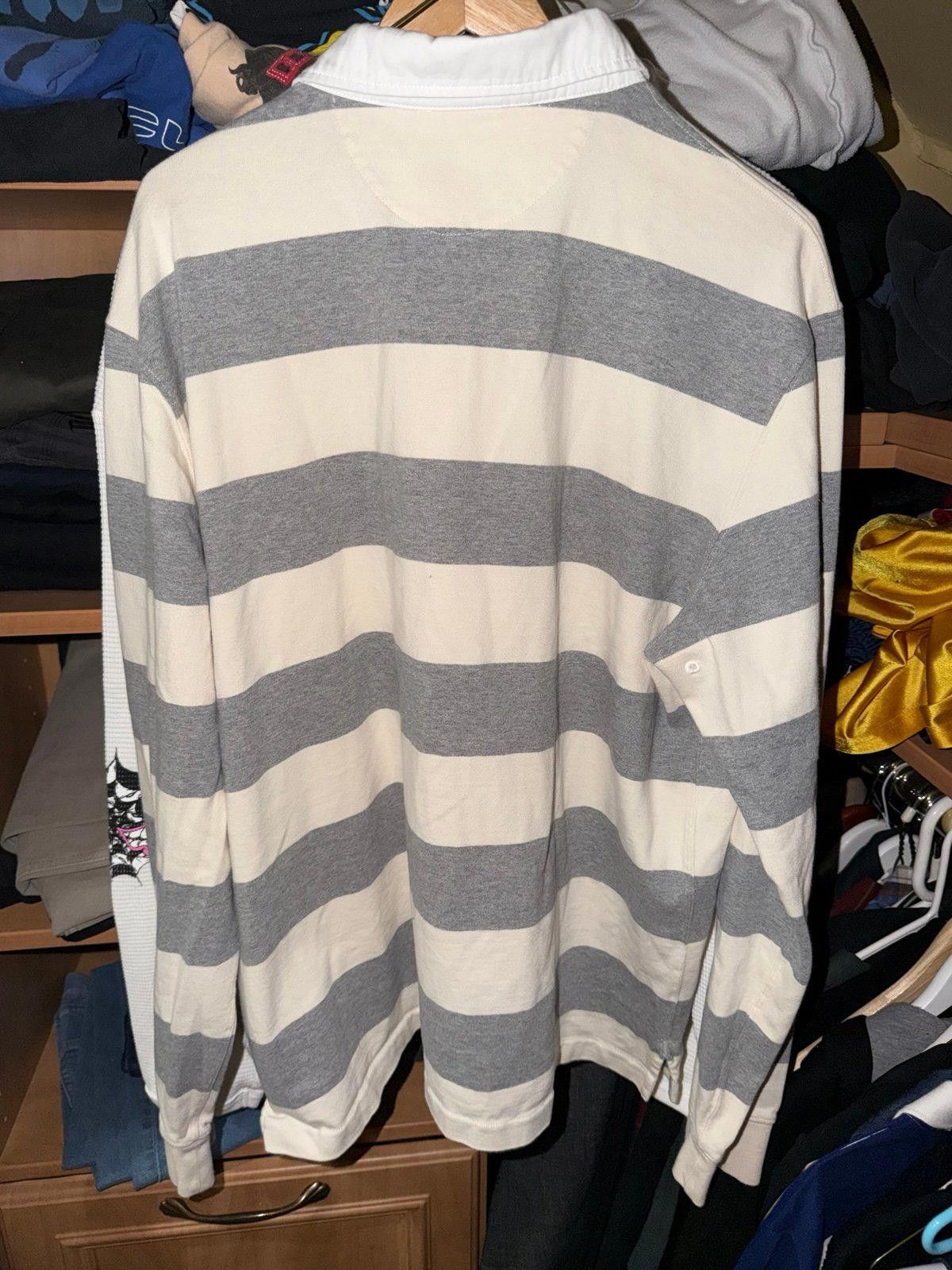 October's Very Own Octobers Very Own Drake Striped Rugby Polo T-Shirt Mens XL Size US XL / EU 56 / 4 - 4 Thumbnail