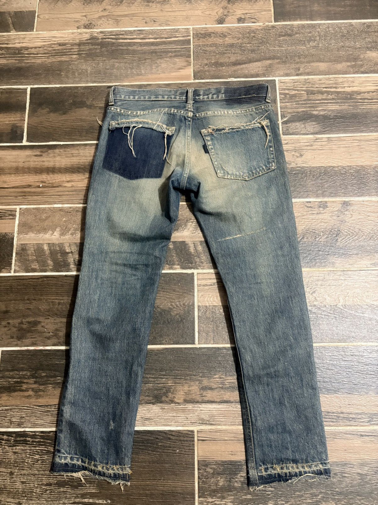 Undercover ss10 Undercover 68s “yellow yarns” Size US 27 - 4 Thumbnail