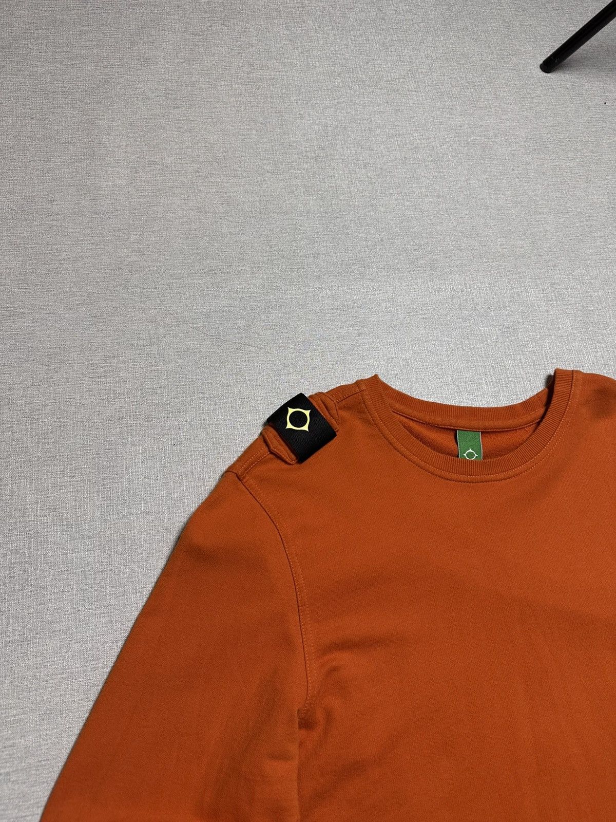 MA.STRUM × Massimo Osti × Vintage MA.STRUM Techwear Sweatshirt – Bright Orange Size US M / EU 48-50 / 2 - 2 Thumbnail