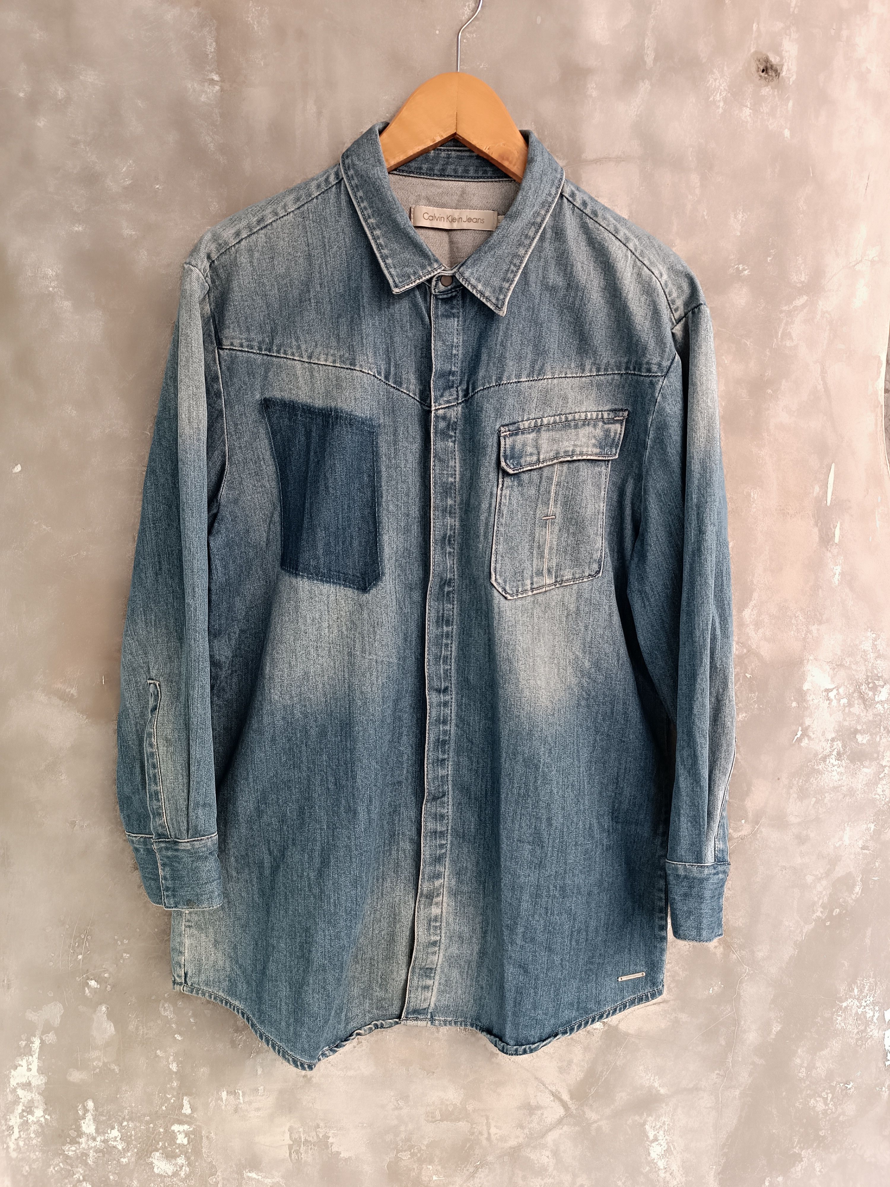 Calvin Klein CALVIN KLEIN JEANS MENS SHIRT Size US L / EU 52-54 / 3 - 1 Thumbnail