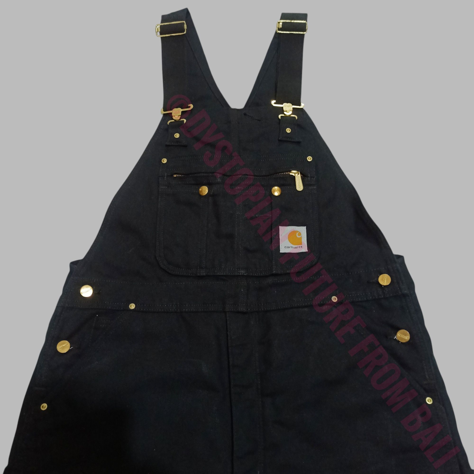 Carhartt Carhartt Duck Zip-to-Thigh Bib Overall/Quilt Lined Size US 37 - 3 Thumbnail