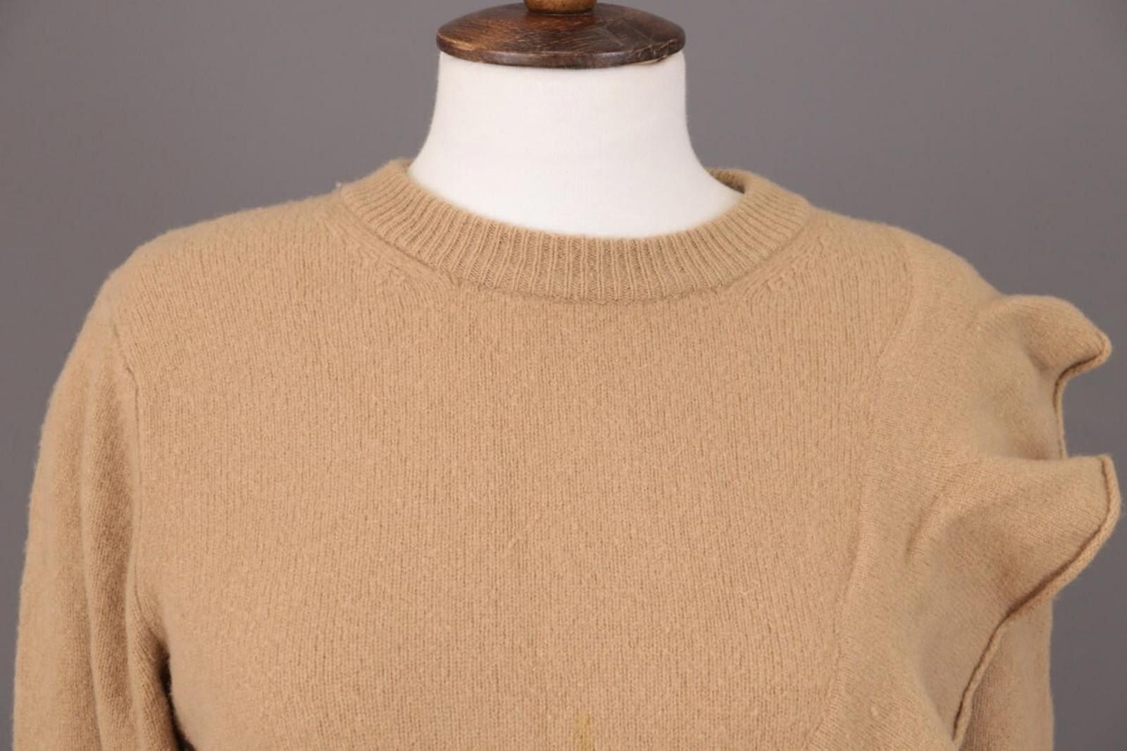 J.Crew J. Crew Brown Merino Wool Crew Neck Sweater Size M Size M / US 6-8 / IT 42-44 - 2 Thumbnail