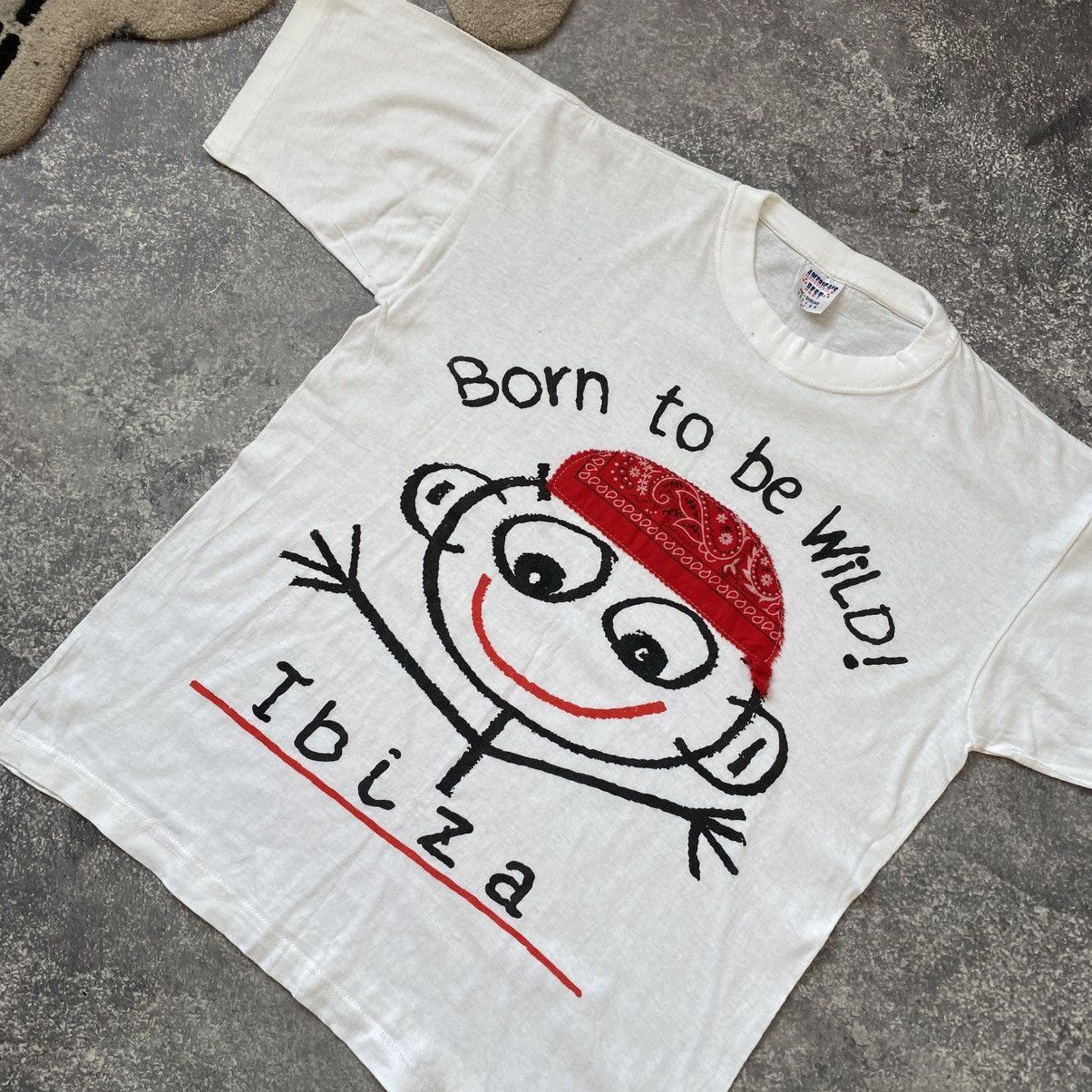 Cartoon Network Vintage Danny First Born To Be wild 90’s made in USA tee Size US M / EU 48-50 / 2 - 2 Thumbnail