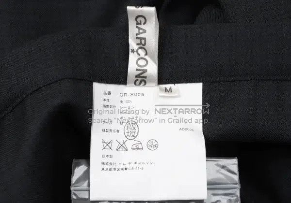 Comme des Garcons Comme Des Garcons size M Green vintage plaid design sense Size 22" - 9 Thumbnail