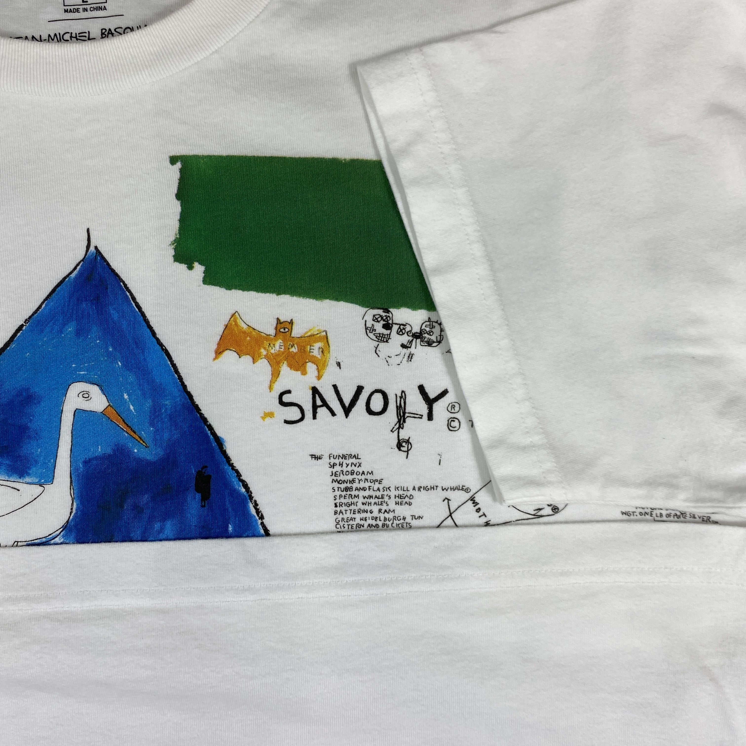 Japanese Brand JEAN MICHEL BASQUIAT X UNIQLO NICE DESIGN T-SHIRT - L063 Size US L / EU 52-54 / 3 - 5 Thumbnail
