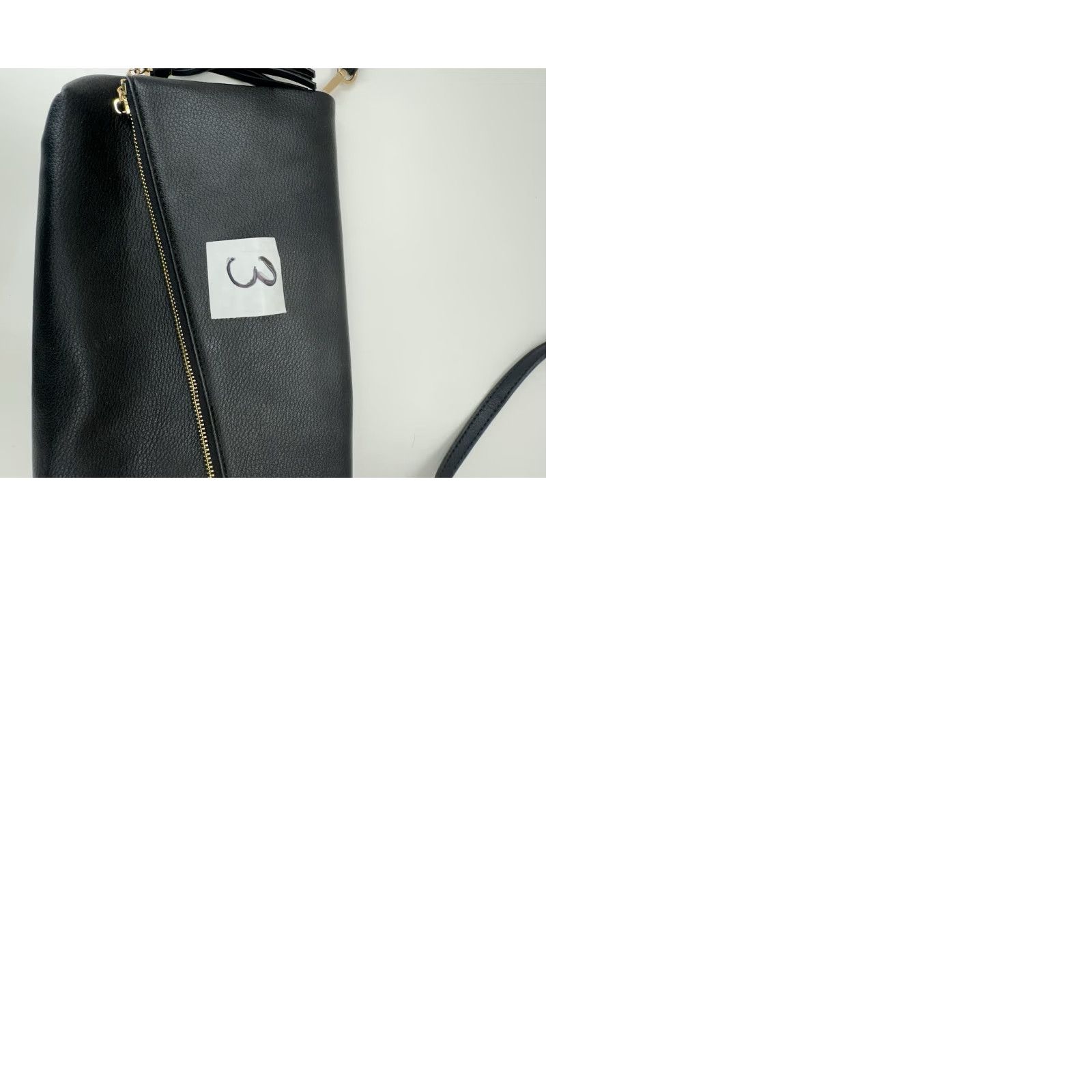 Vintage Mode Luxe Womens Purse Crossbody Black Foldover Zipper Tassel Faux Leather Bag Size ONE SIZE - 9 Thumbnail