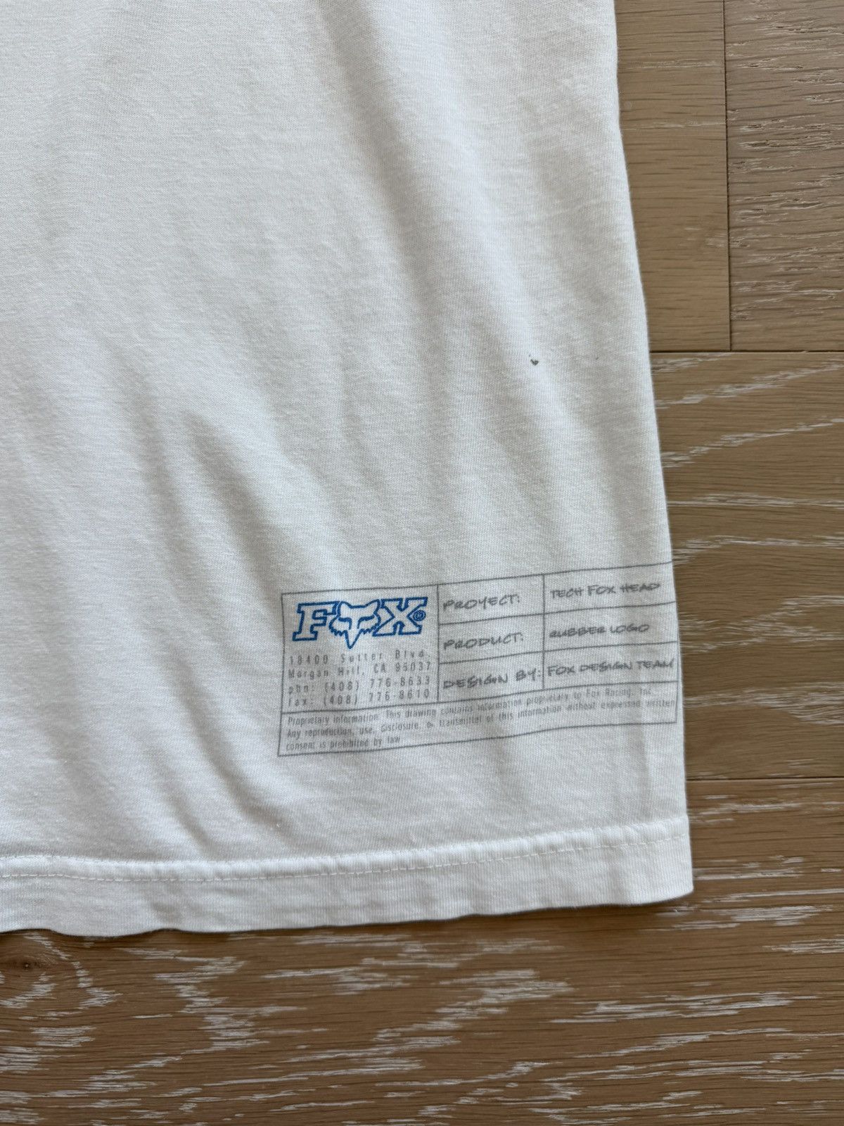 Fox Racing Fox Racing Rubber Logo Tech Fox Head Shirt Size US XL / EU 56 / 4 - 4 Thumbnail