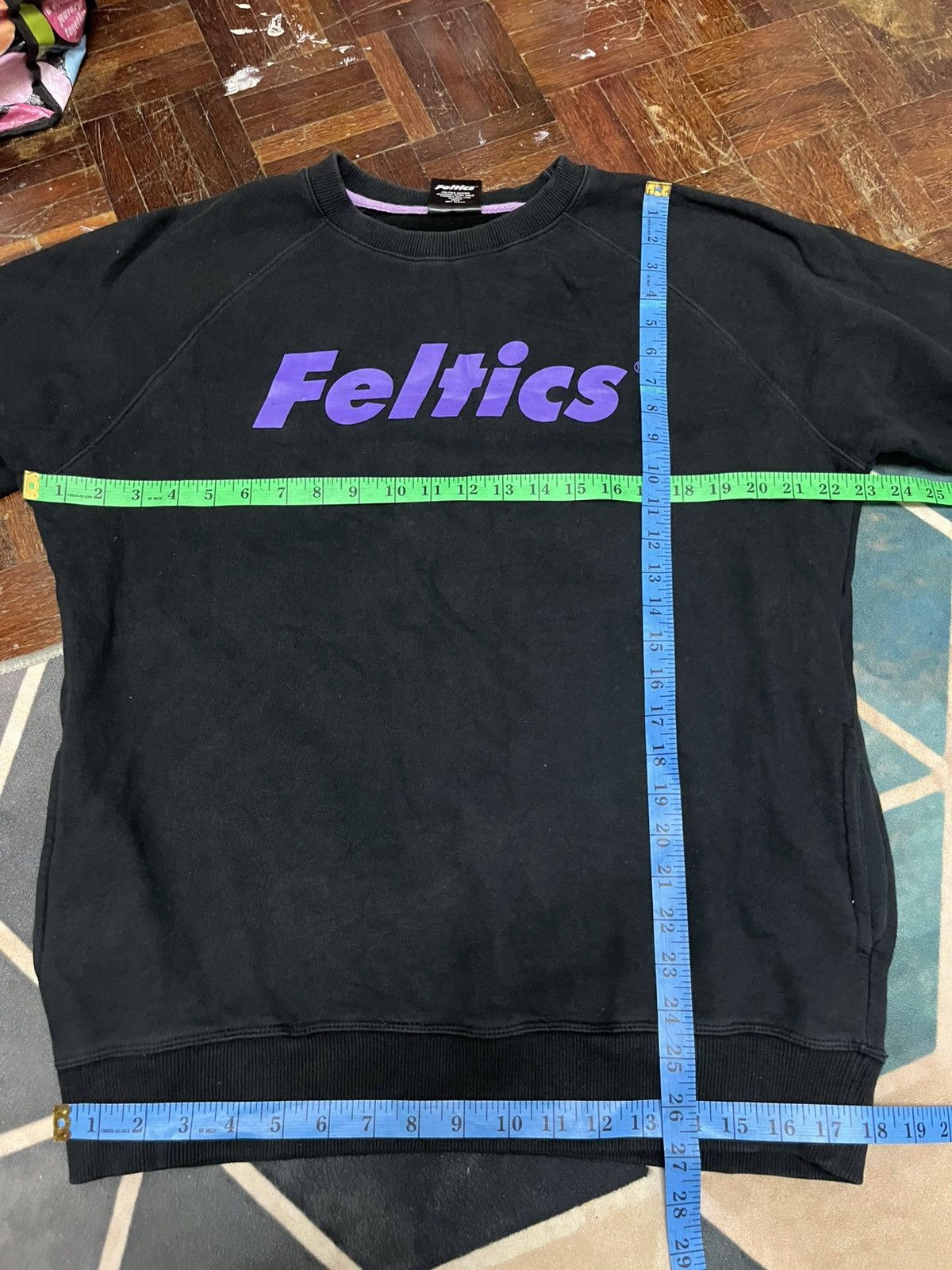 FELT 💥OFFER💥Feltics Spellout Streetwear Sweatshirts Size US L / EU 52-54 / 3 - 12 Thumbnail