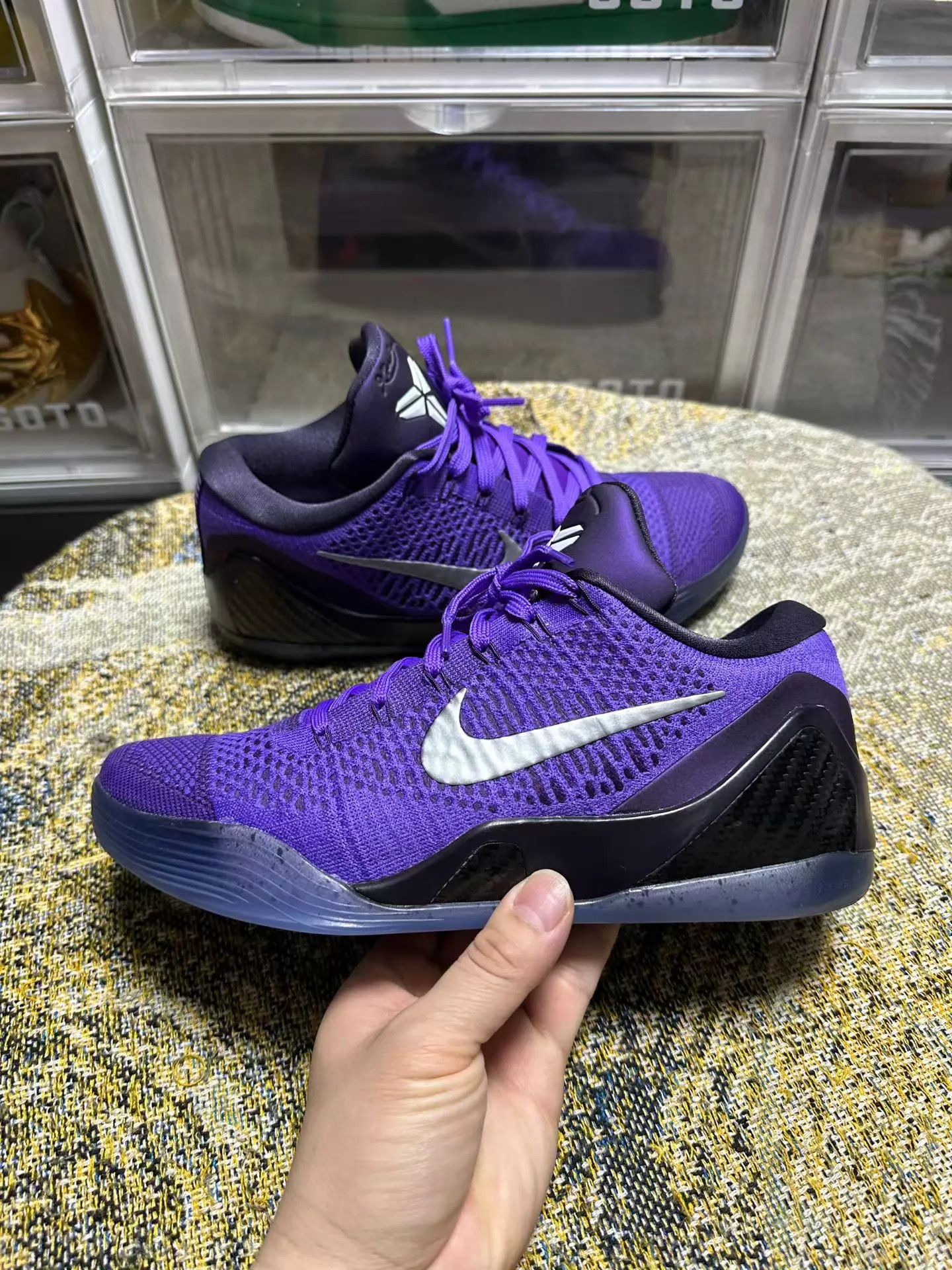 Nike Nike Kobe 9 Elite Low Protro Purple Unisex 42.5 Size US 9.5 / EU 42-43 - 3 Thumbnail