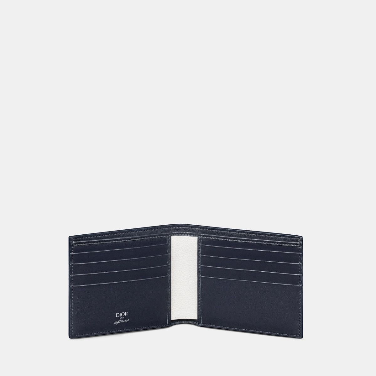 Dior o1bcso1str0126 Size:OS/Hylton Nel Bifold Wallet in Navy Blue Size ONE SIZE - 3 Thumbnail