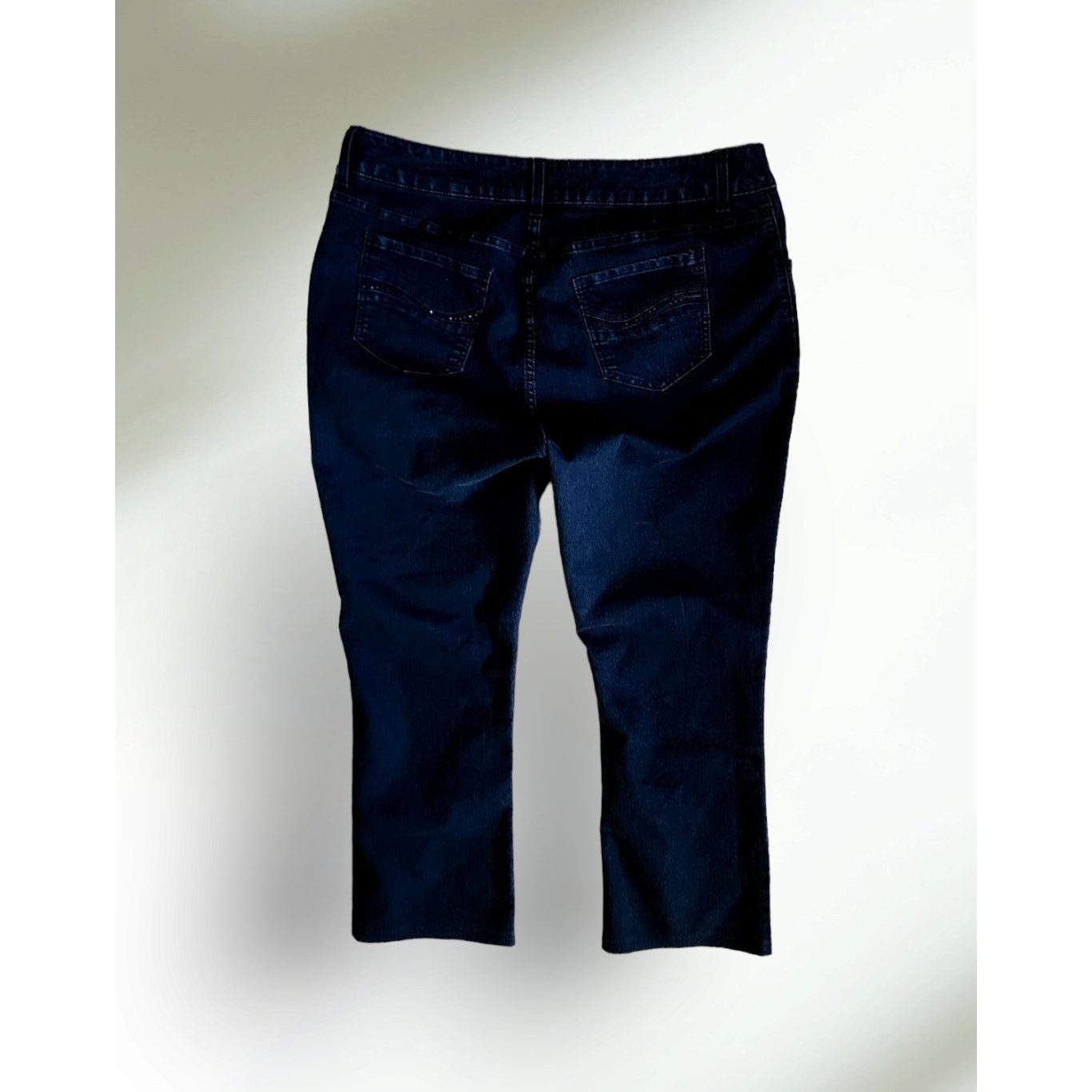 Lee Riders By Lee Womens Black Jeans 20W Boot Cut Size 42" / US 20 - 2 Thumbnail