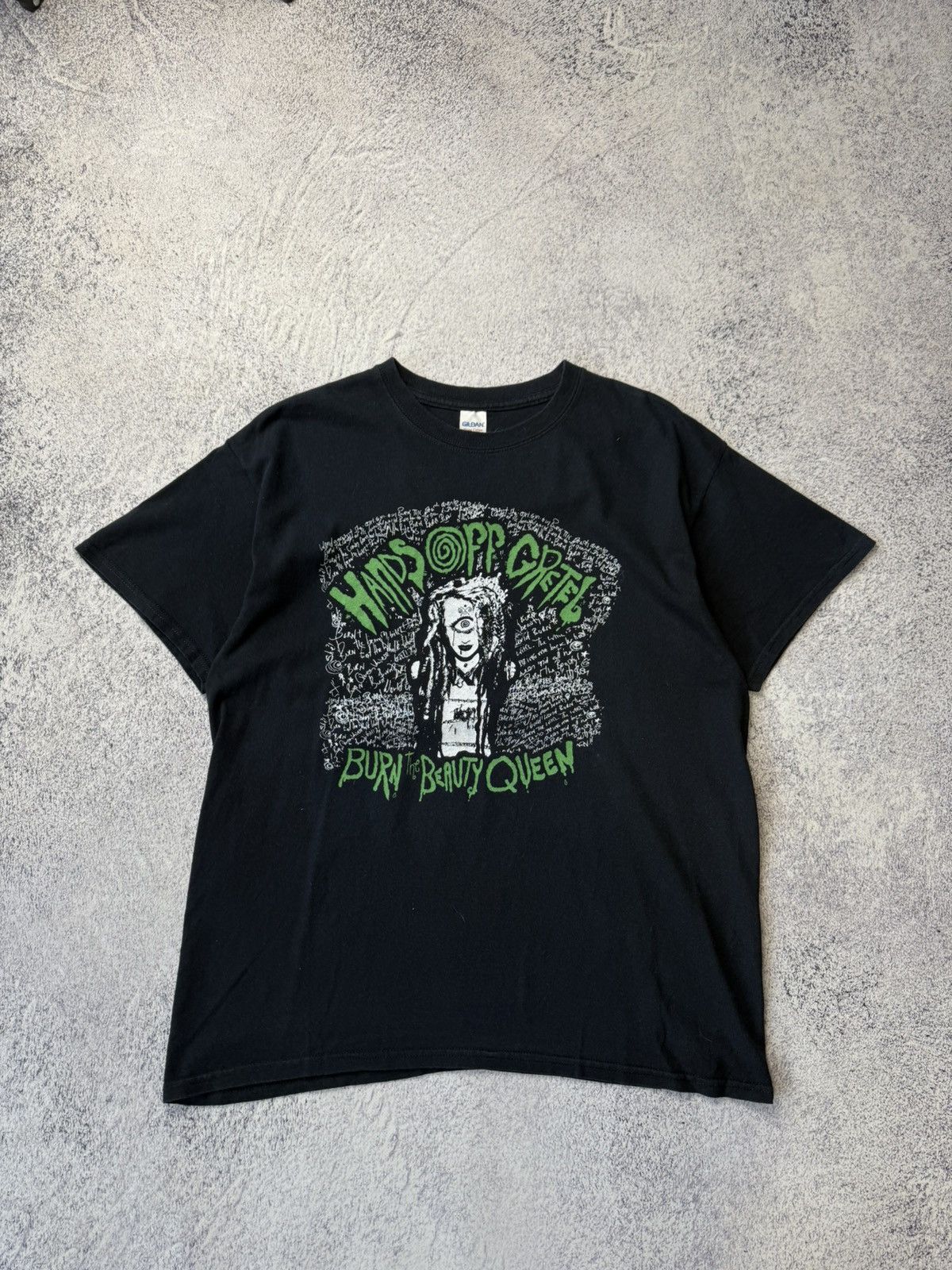 Band Tees Vintage Hands Off Gretel Burn the Beruty Qveen T-shirt Size US L / EU 52-54 / 3 - 1 Thumbnail
