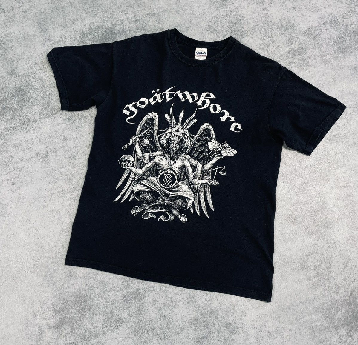 Goatmoon ブラックメタル black l Band Tees × Vintage Goatmoon Vintage Black metal T Shirt | Grailed