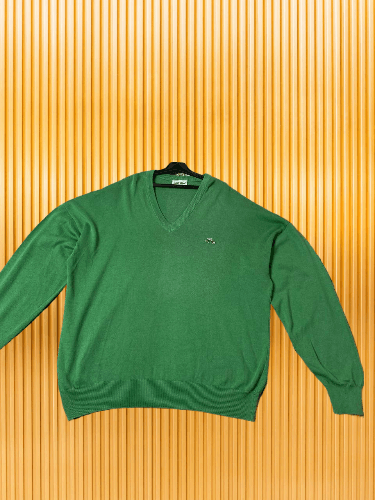 Lacoste VINTAGE Y2K LACOSTE KNITTED SWEATSHIRT SWEATER KNIT Size US XXL / EU 58 / 5 - 1 Thumbnail