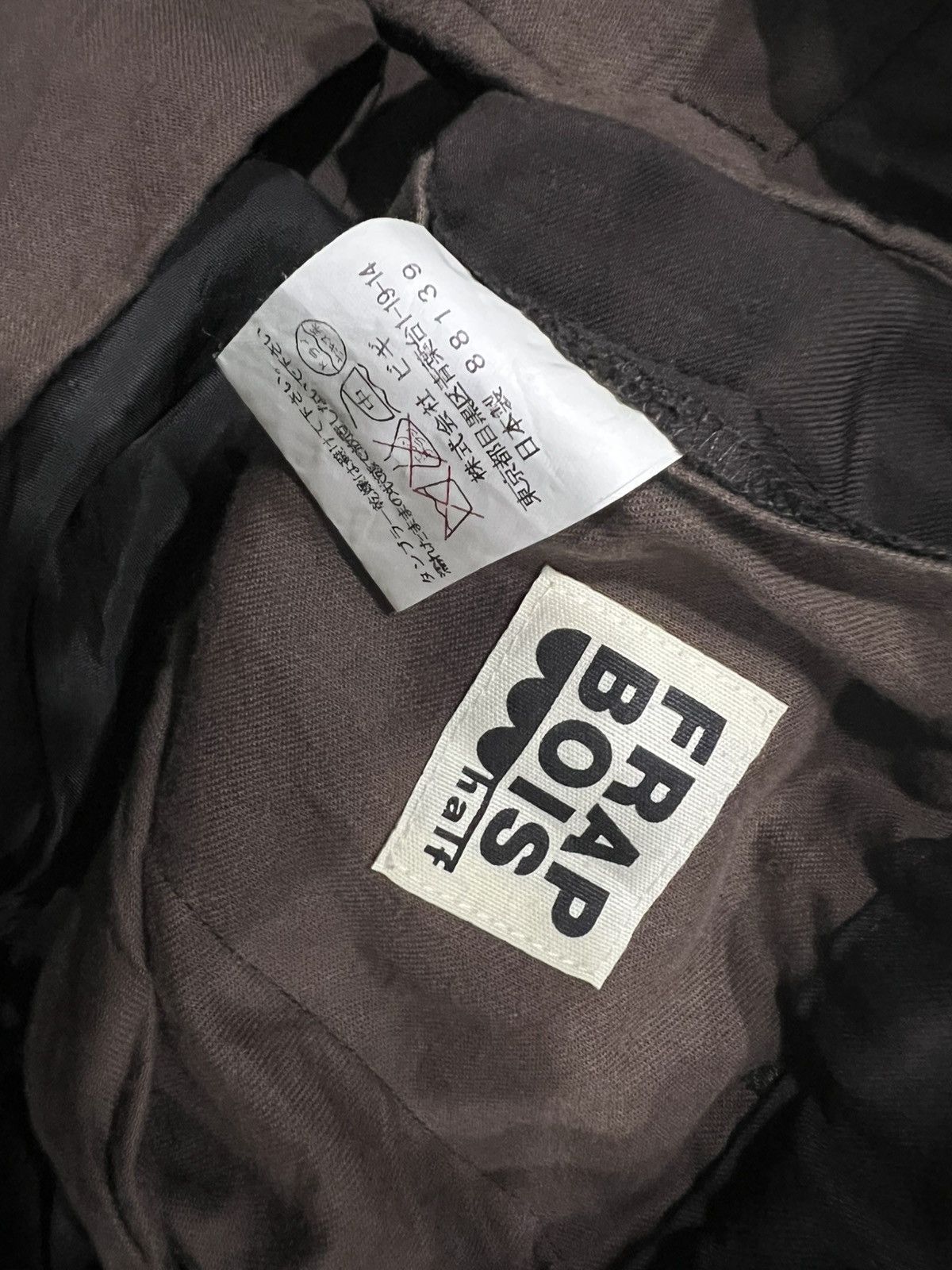 Frapbois × Issey Miyake × Japanese Brand VINTAGE FRAPBOIS HALF JAPAN ANKLE PANTS (1 size) Size 30" / US 8 / IT 44 - 20 Thumbnail