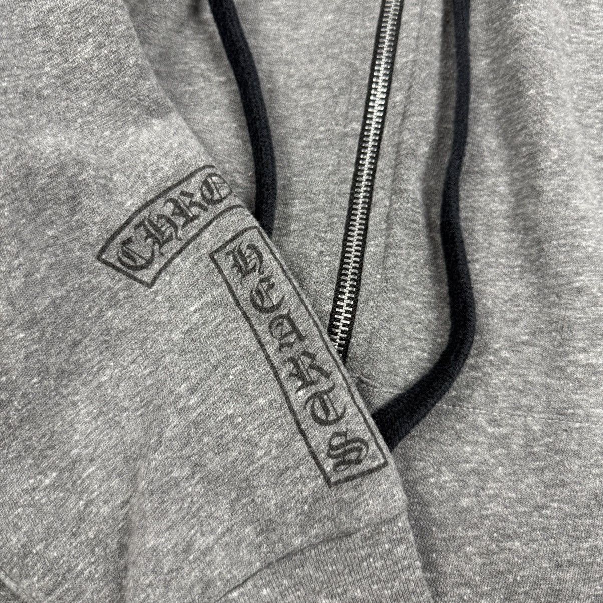 Chrome Hearts Chrome Hearts T-Bar F*** You Zip-Up Hoodie Heather Grey Size US L / EU 52-54 / 3 - 5 Thumbnail