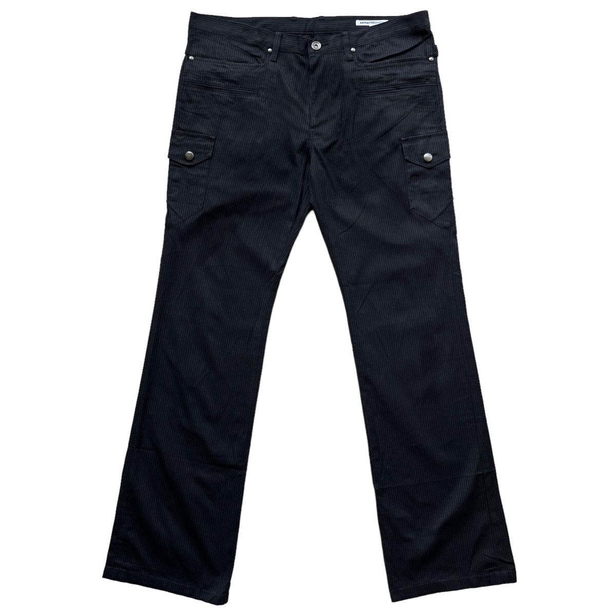 If Six Was Nine × Japanese Brand × semanticdesign SEMANTIC DESIGN 8 POCKETS STRIPED PANTS Size US 34 / EU 50 - 2 Thumbnail