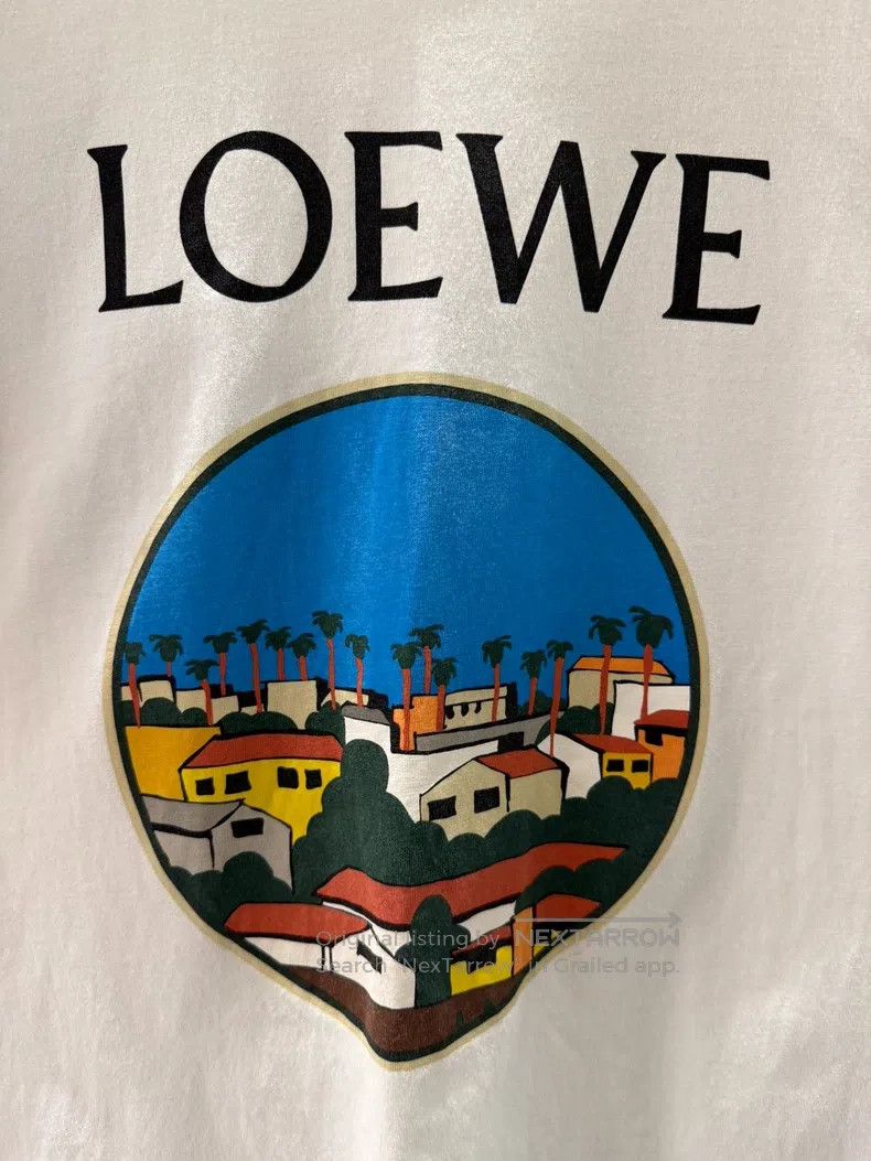 Loewe Loewe White House Printed Short Sleeve T-Shirt Size S / US 4 / IT 40 - 3 Thumbnail