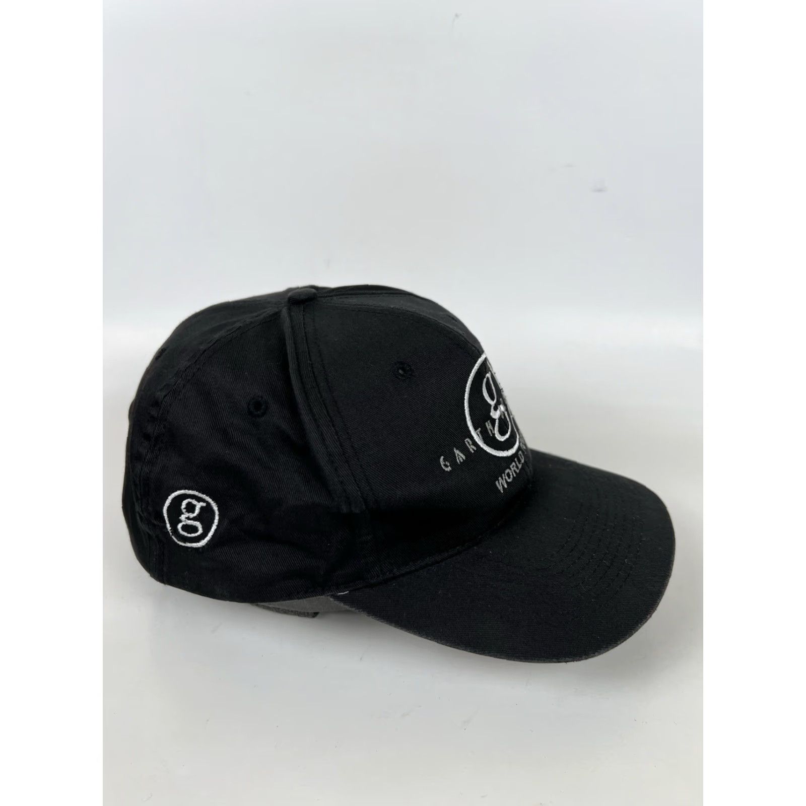 Brooks VINTAGE Garth Brooks World Tour Concert Hat Black Snap Back Country Music Mens Adjustable Cap Size ONE SIZE - 5 Thumbnail