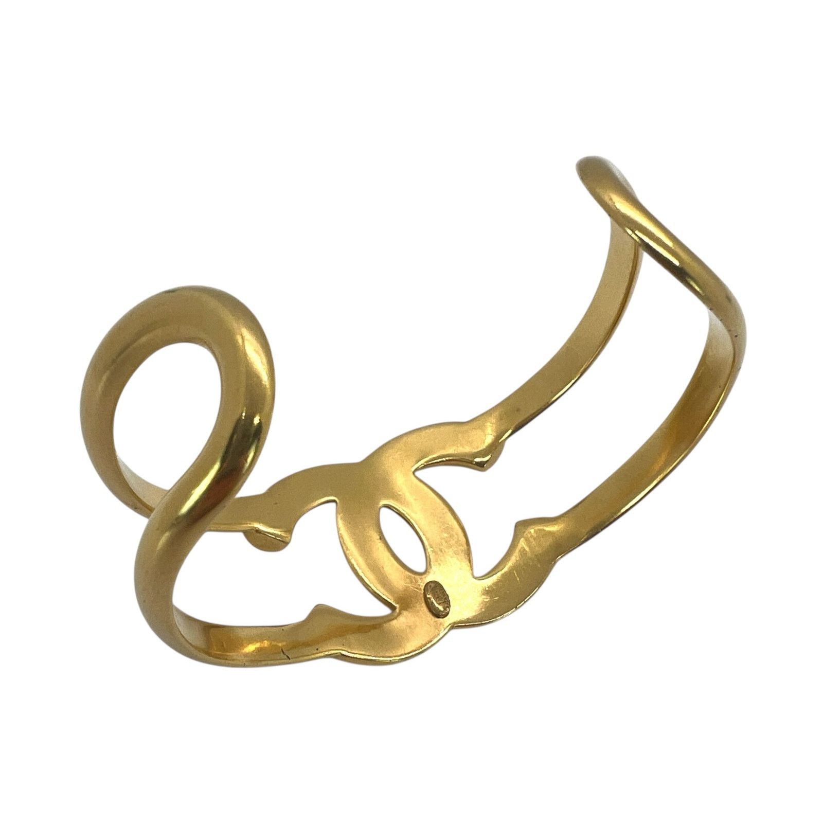 Chanel Chanel Vintage CC Bangle Bracelet Size ONE SIZE - 6 Thumbnail