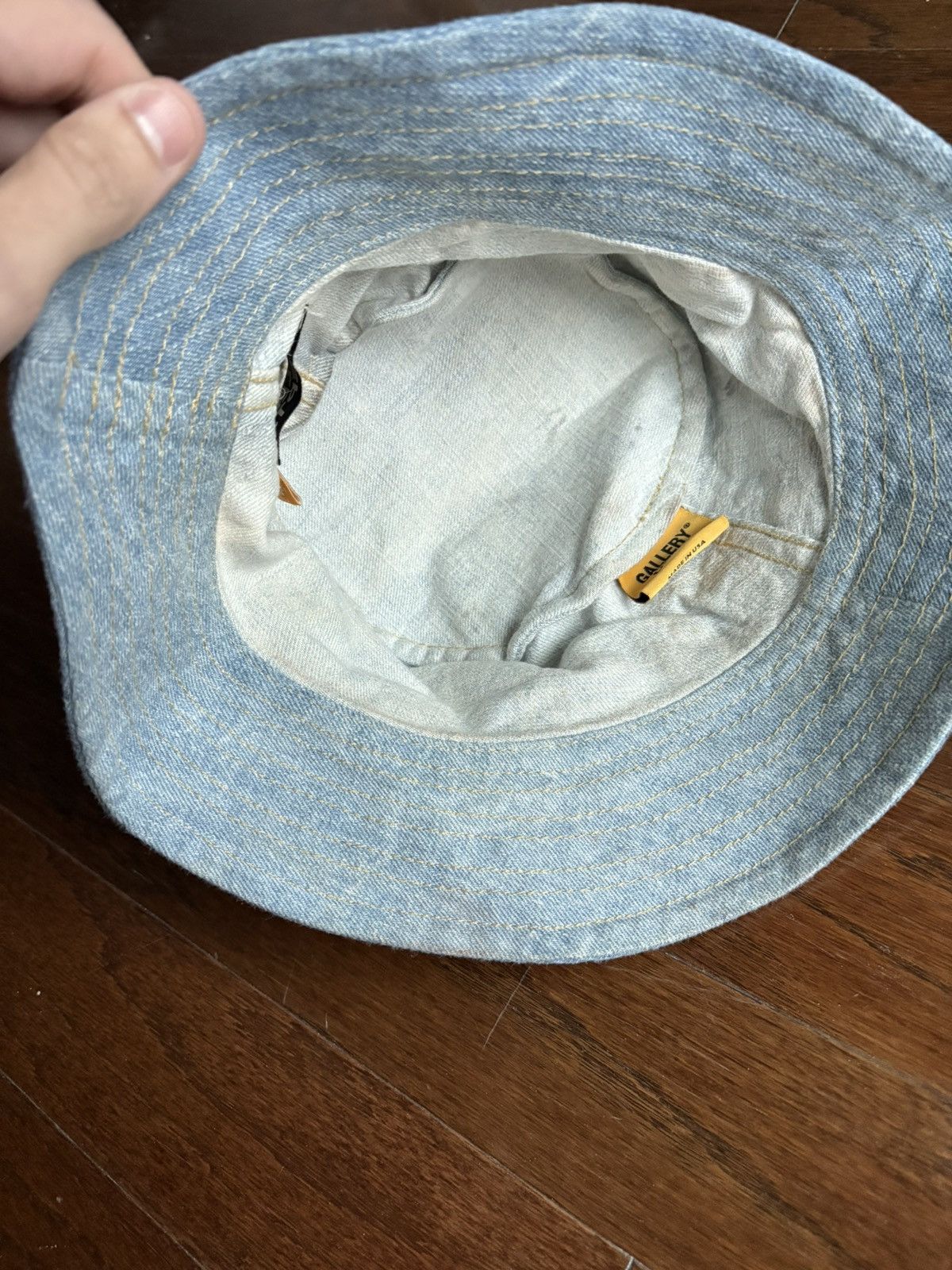 Gallery Dept. Gallery Dept. Denim G Patch Bucket Hat Size ONE SIZE - 5 Thumbnail