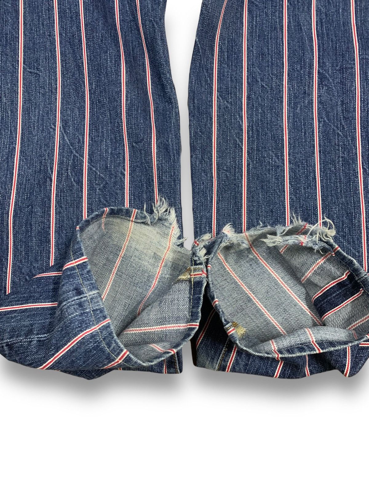 Edwin Vintage Edwin 13Oz Grand Blue Full Selvedge Loose Fit Jeans Size US 31 - 13 Thumbnail