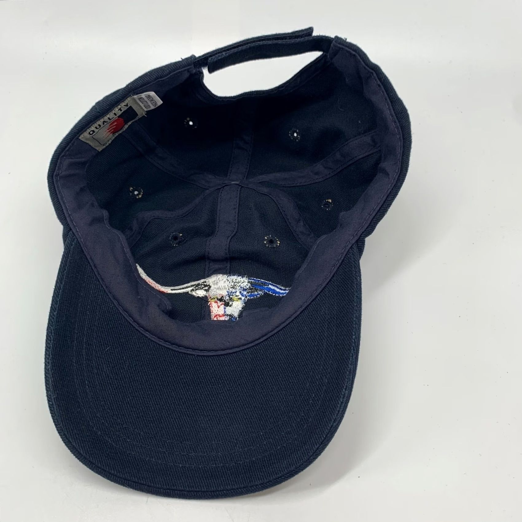 Vintage Quality Classics Texas Longhorn Adjustable Baseball Cap Blue Men's One Size Size ONE SIZE - 3 Thumbnail