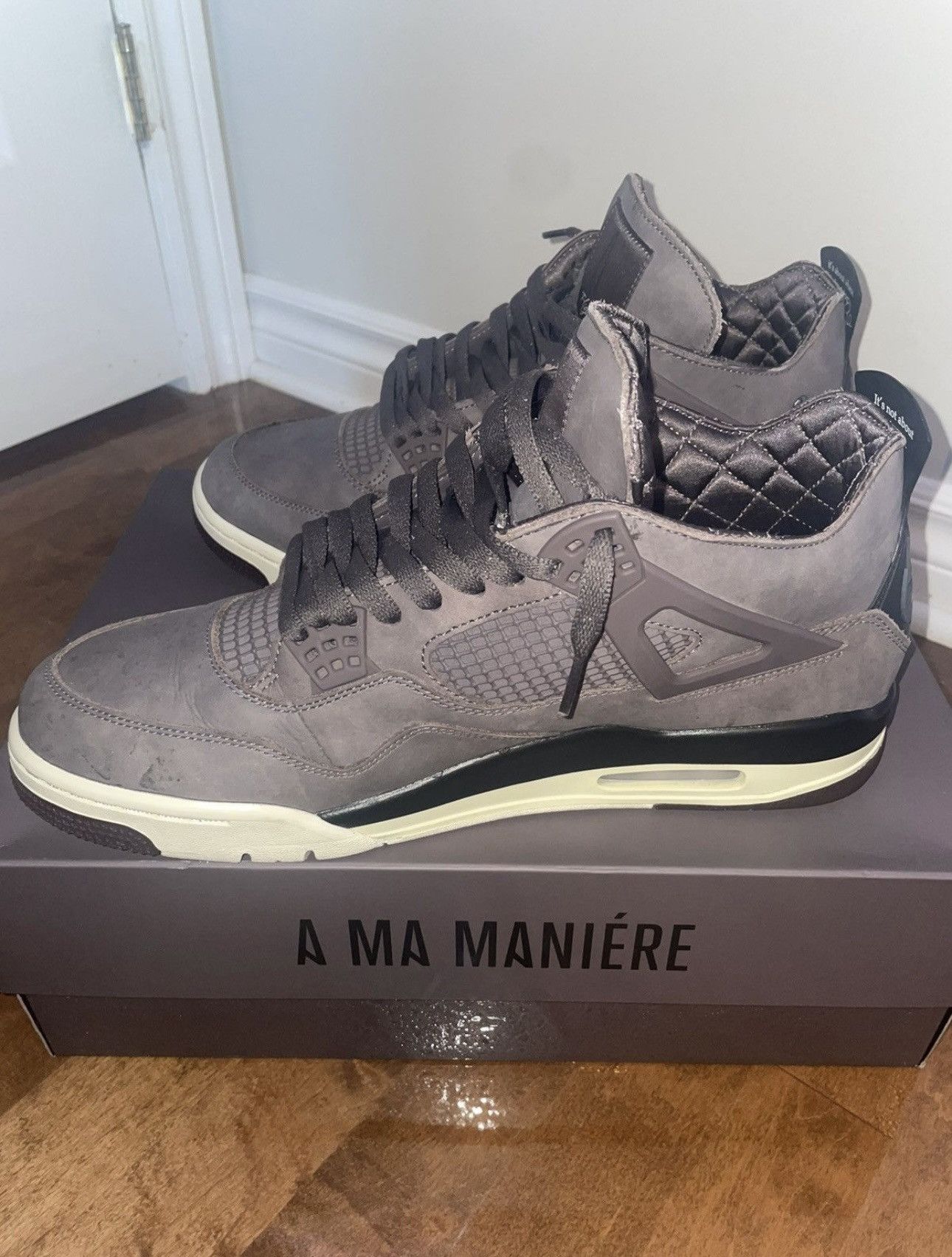 A Ma Maniere × Jordan Brand Jordan 4 Retro SP A Ma Maniére Violet Ore Size US 13 / EU 46 - 8 Thumbnail