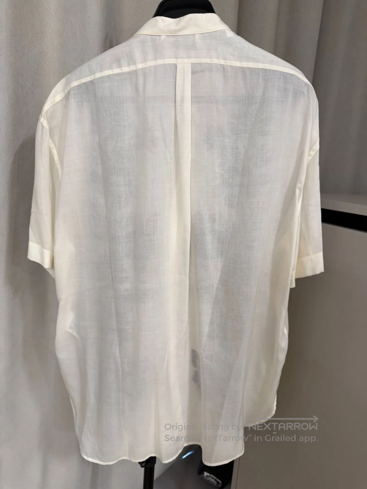 Saint Laurent Paris Saint Laurent Henry Collar Floral Shirt. Size US M / EU 48-50 / 2 - 3 Thumbnail