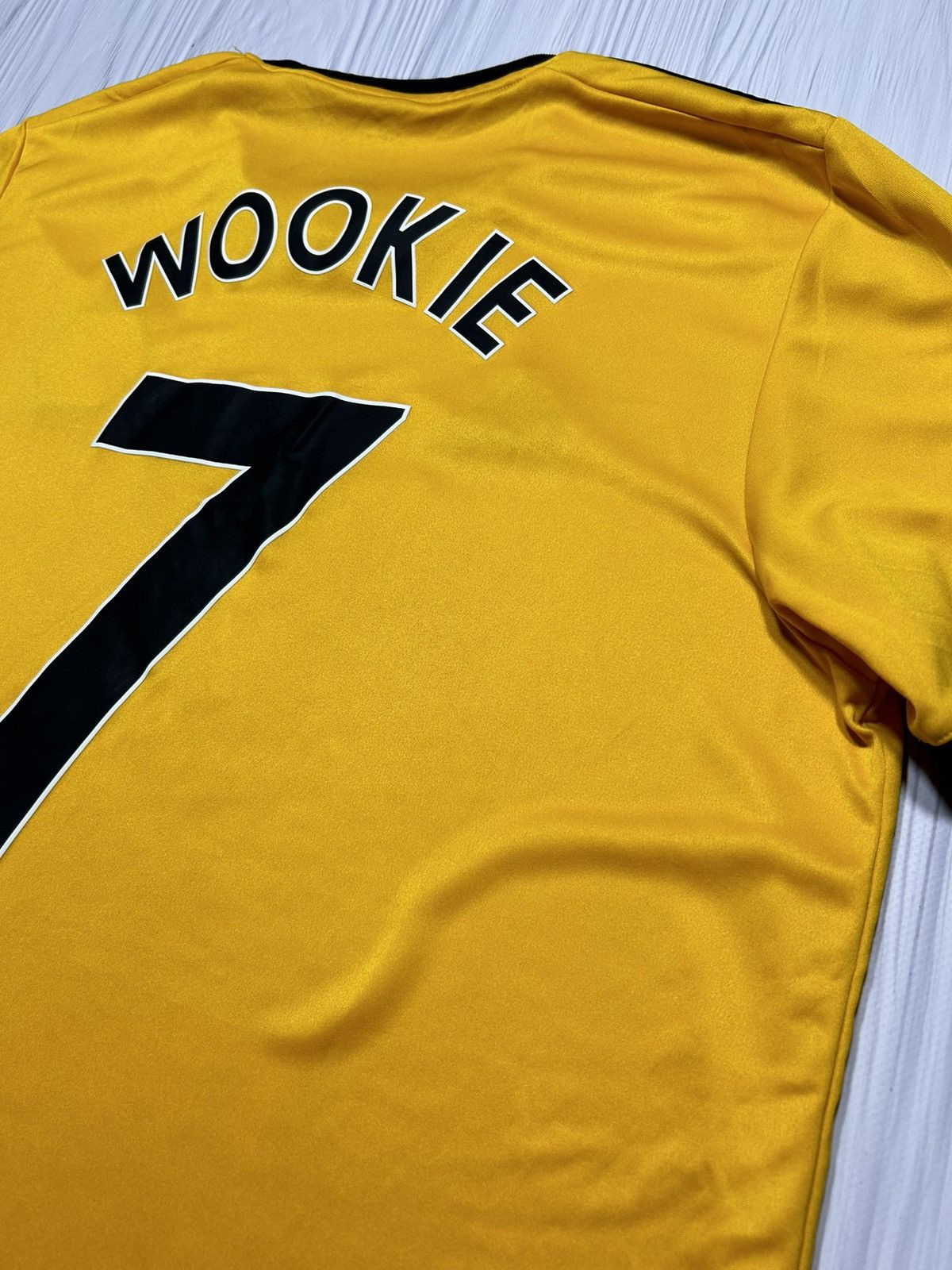 Adidas 7 WOOKIE Wolverhampton 2018/19 Adidas Soccer Jersey Size L Size US L / EU 52-54 / 3 - 17 Thumbnail