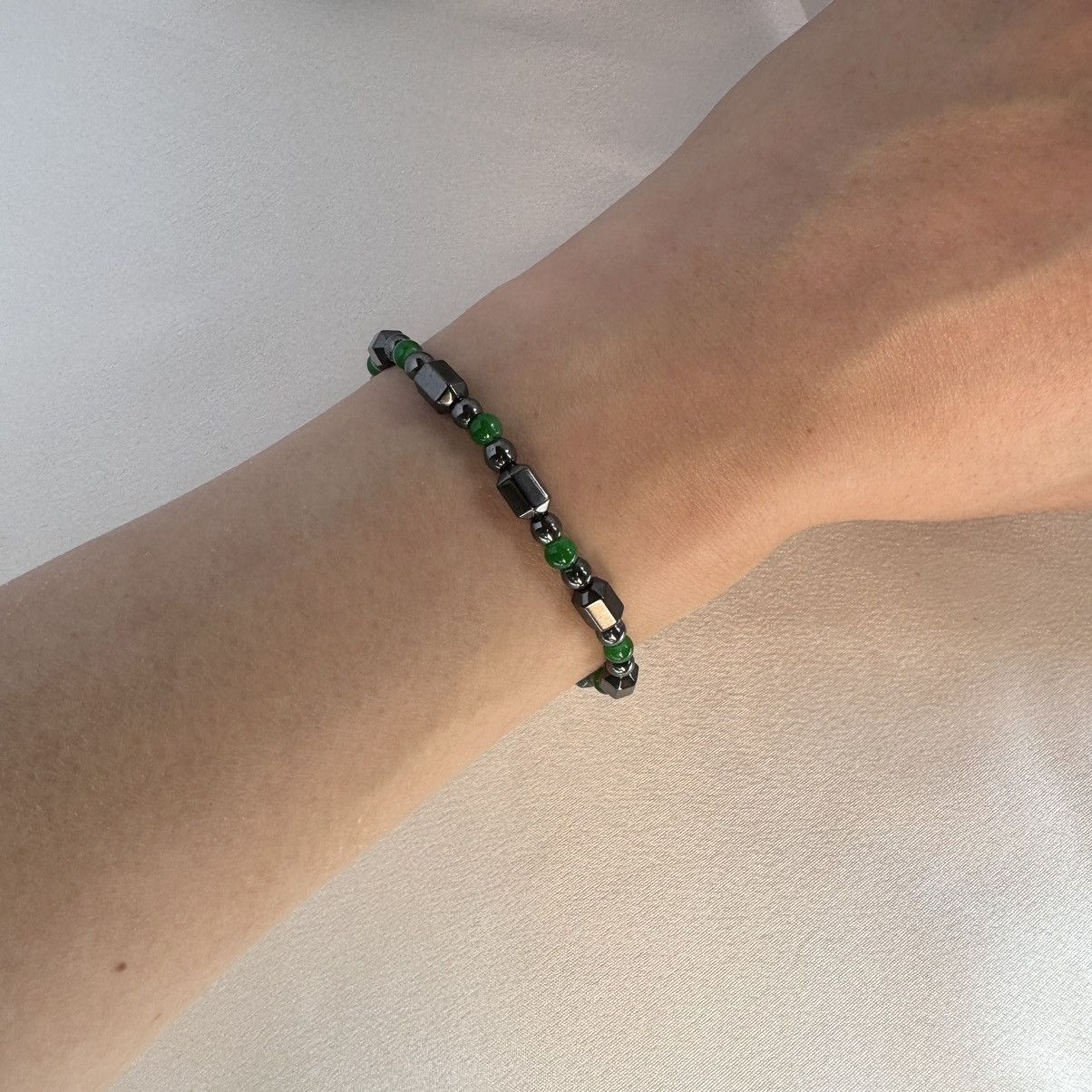 Other Black Obsidian Stretch Beads Bracelet for Men Women Size ONE SIZE - 5 Thumbnail