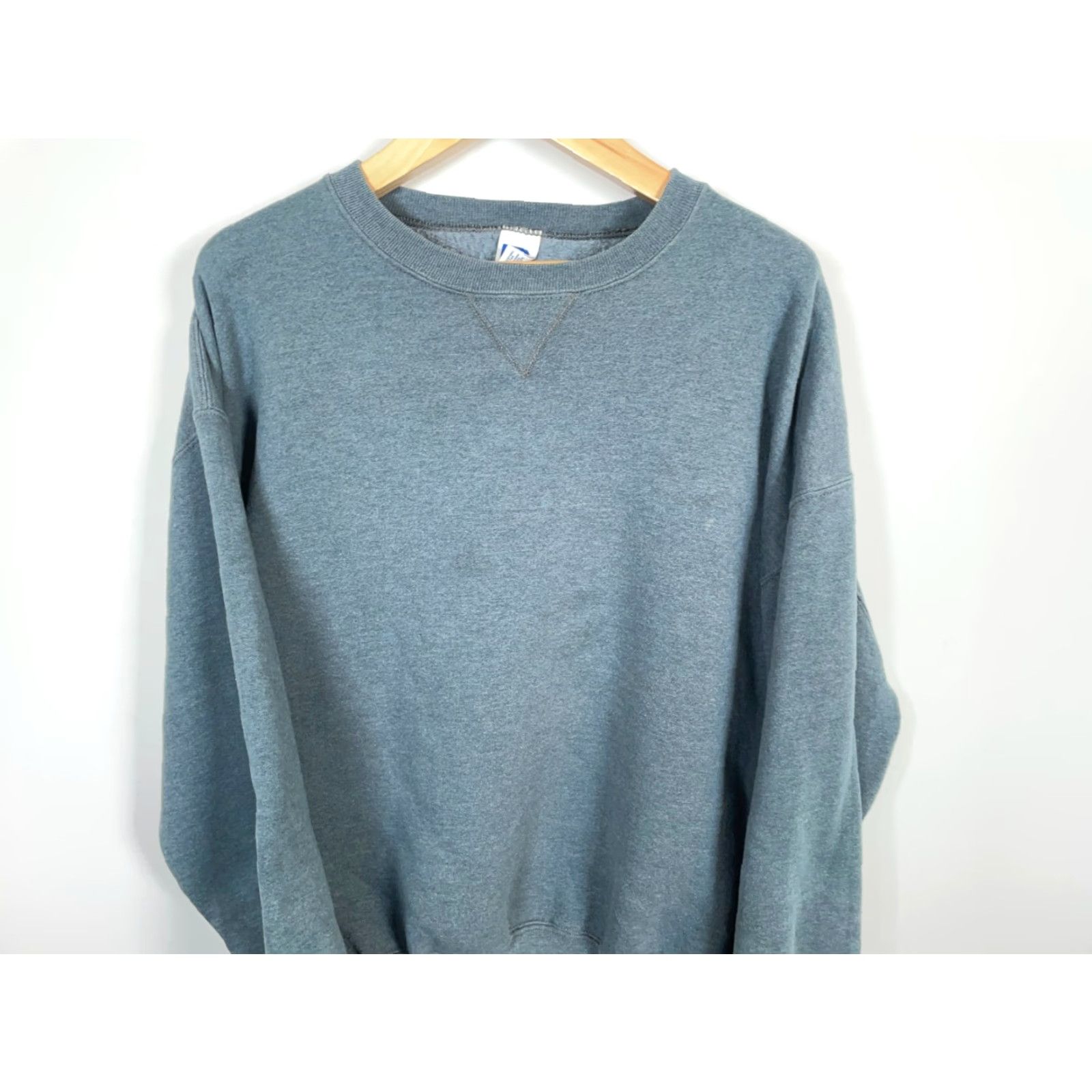 Russell Athletic Y2K Russell Athletic Sweatshirt Men’s XL Green Gray Crewneck Solid VTG Size US XL / EU 56 / 4 - 4 Thumbnail