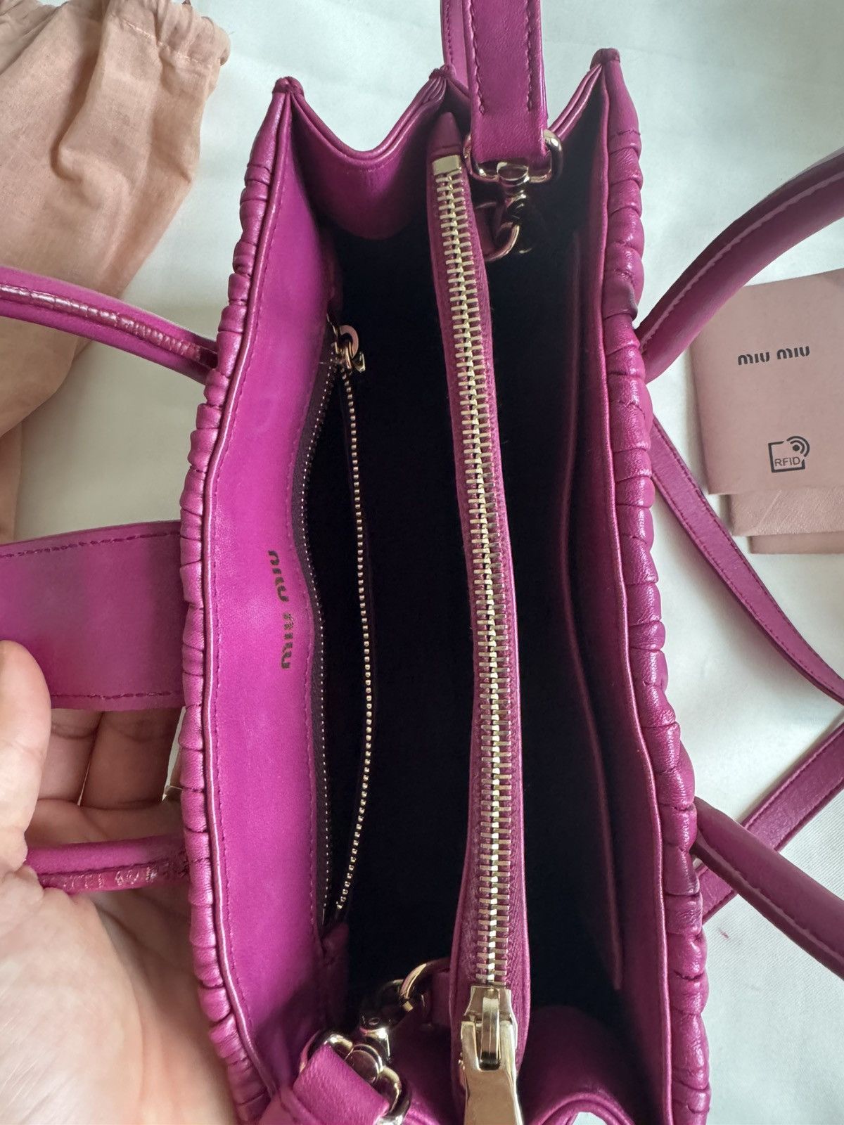 Miu Miu Miu Miu matelasse nappa leather shoulder bag Size ONE SIZE - 5 Thumbnail