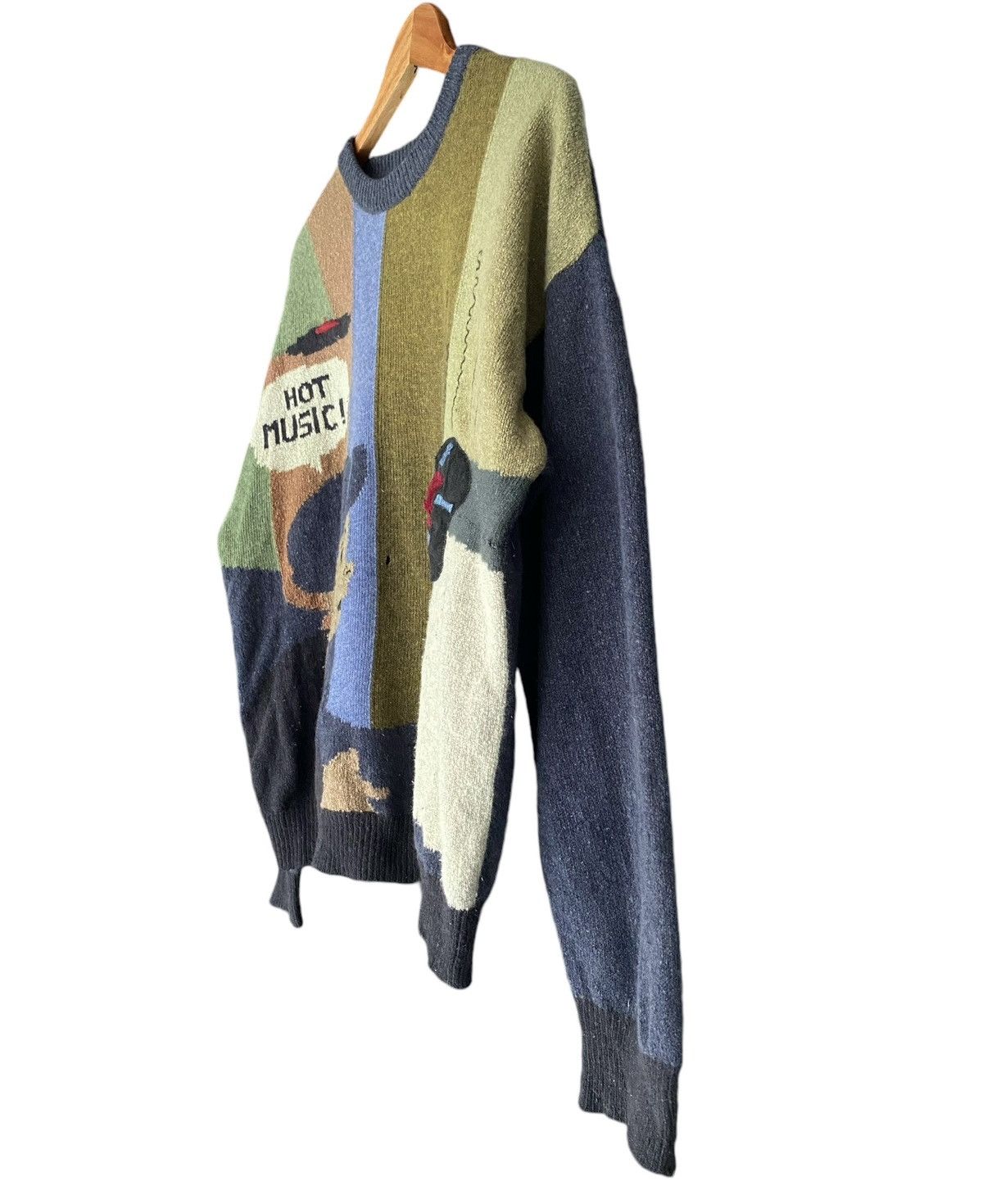 Vintage Rare MIMI SPIRIT Embroidery knitwear CrewNeck Size US L / EU 52-54 / 3 - 6 Thumbnail