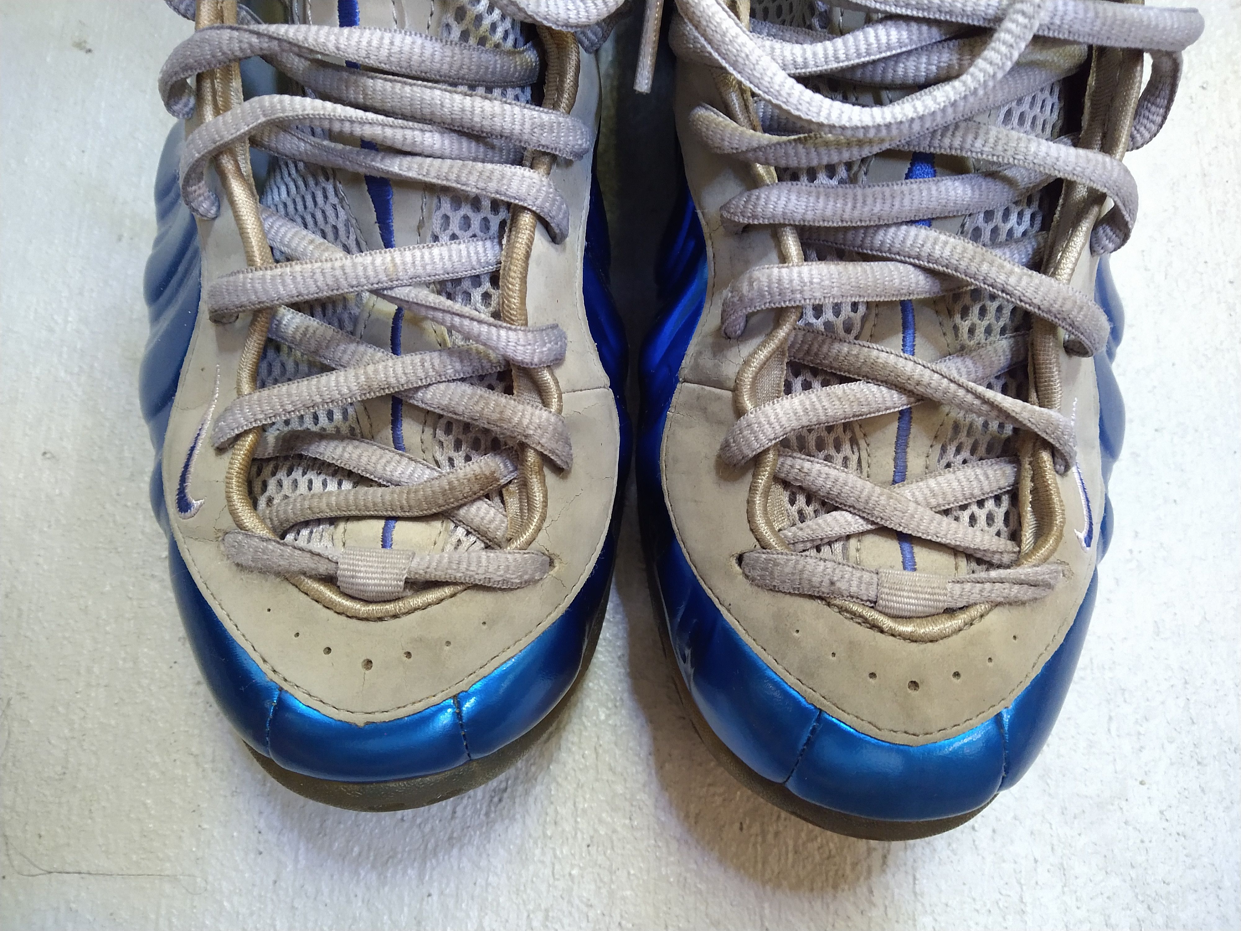 Nike Nike Air Foamposite One Sport Royal Blue Size 10 314996-401 Size US 10 / EU 43 - 4 Thumbnail