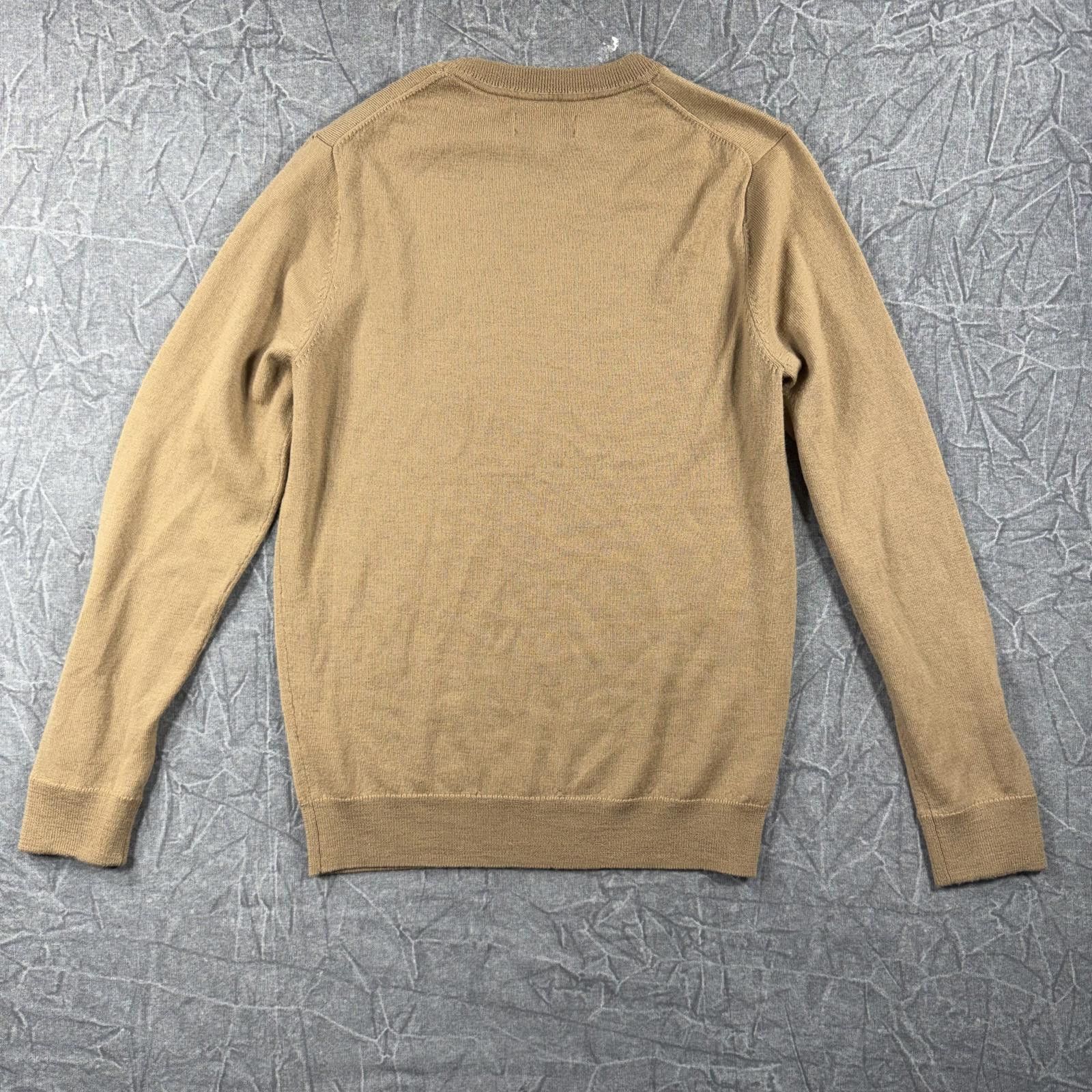Nordstrom Nordstrom Sweater Men's S Brown 100% Washable Merino Size US S / EU 44-46 / 1 - 8 Thumbnail