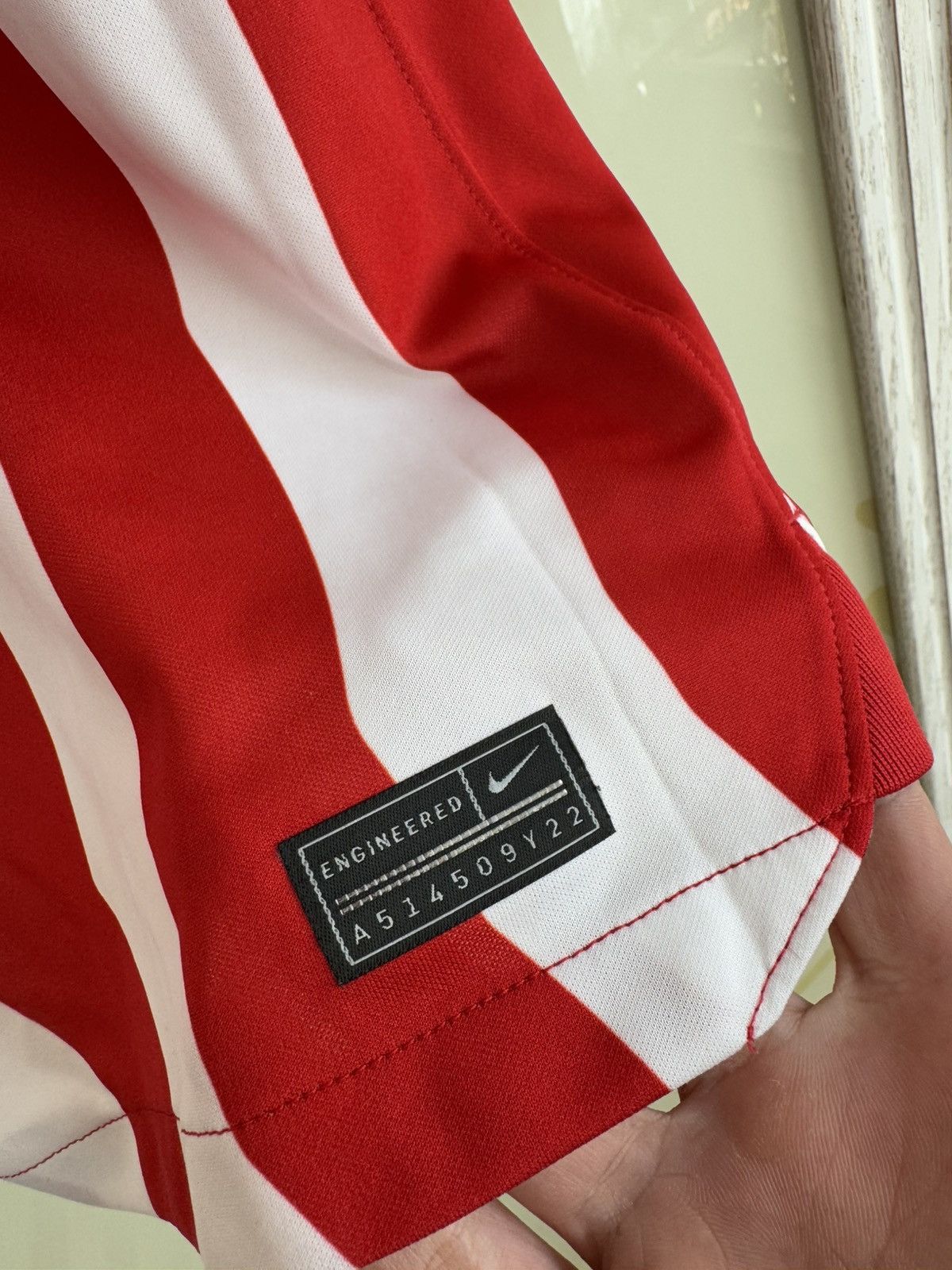 Nike Atletico Madrid 2022-2023 Home Soccer Jersey Football Kit Size US XL / EU 56 / 4 - 9 Thumbnail