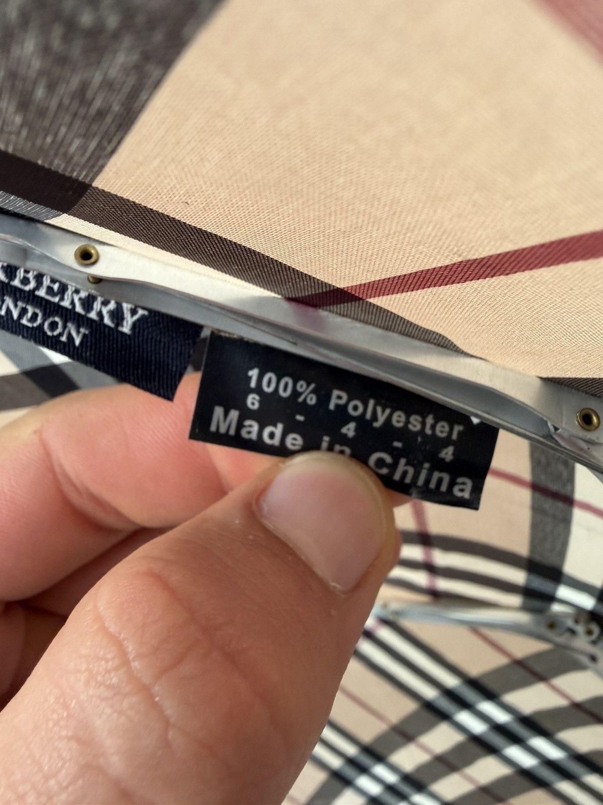 Burberry Burberry Nova Check Umbrella Size ONE SIZE - 15 Thumbnail