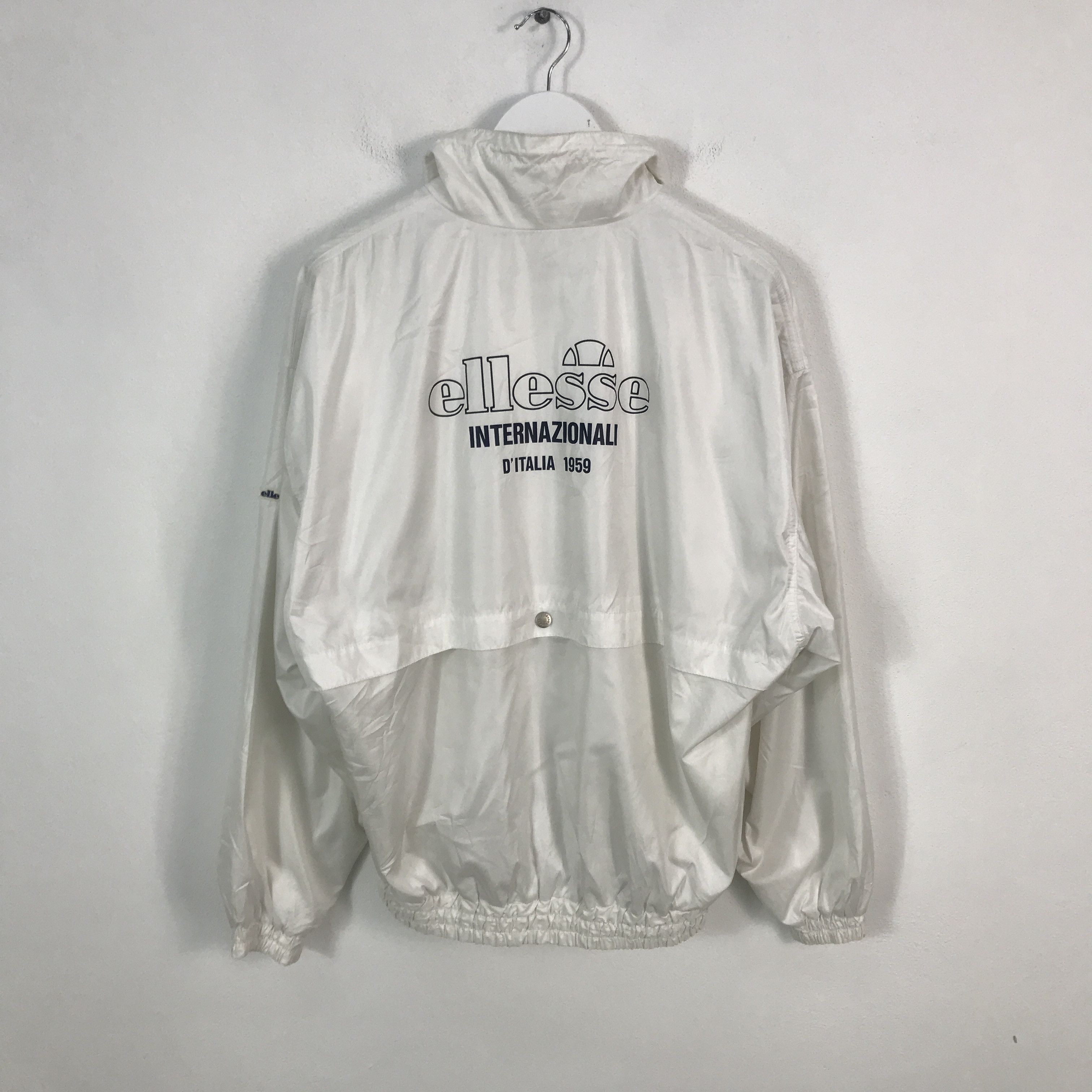 Ellesse × Japanese Brand Rare Ellesse Windbreaker Sport Jacket Size US L / EU 52-54 / 3 - 1 Thumbnail
